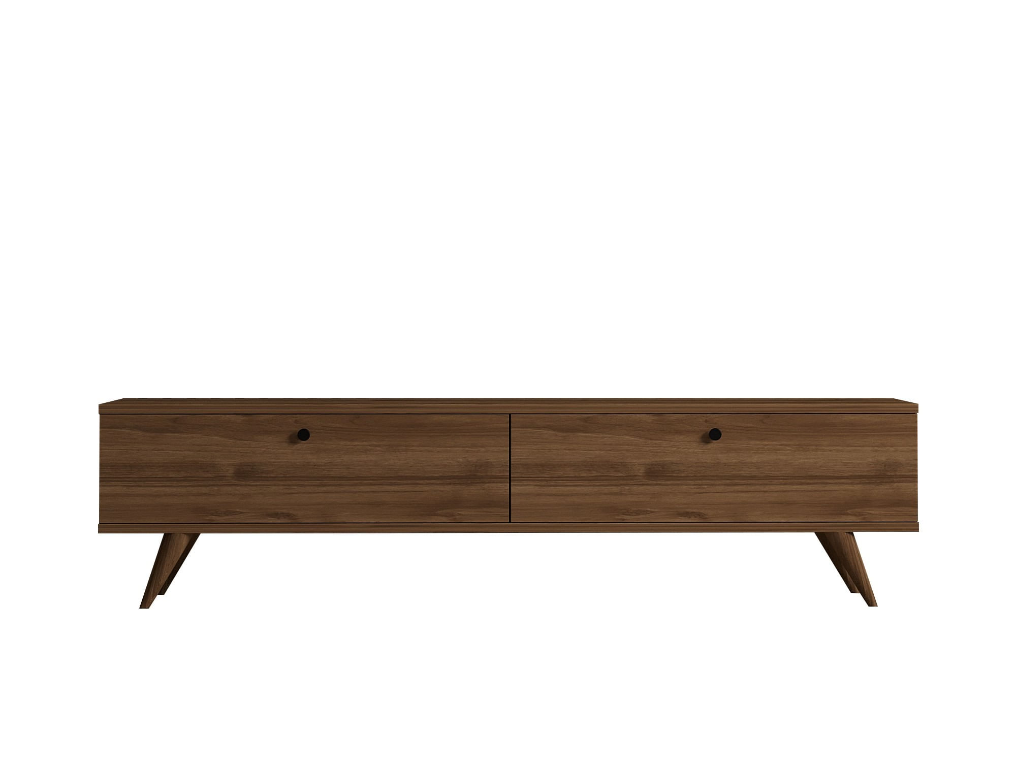 Comoda tv, Hanah Home, pal melaminat, nuc, 160x40x25 cm - 3 | YEO
