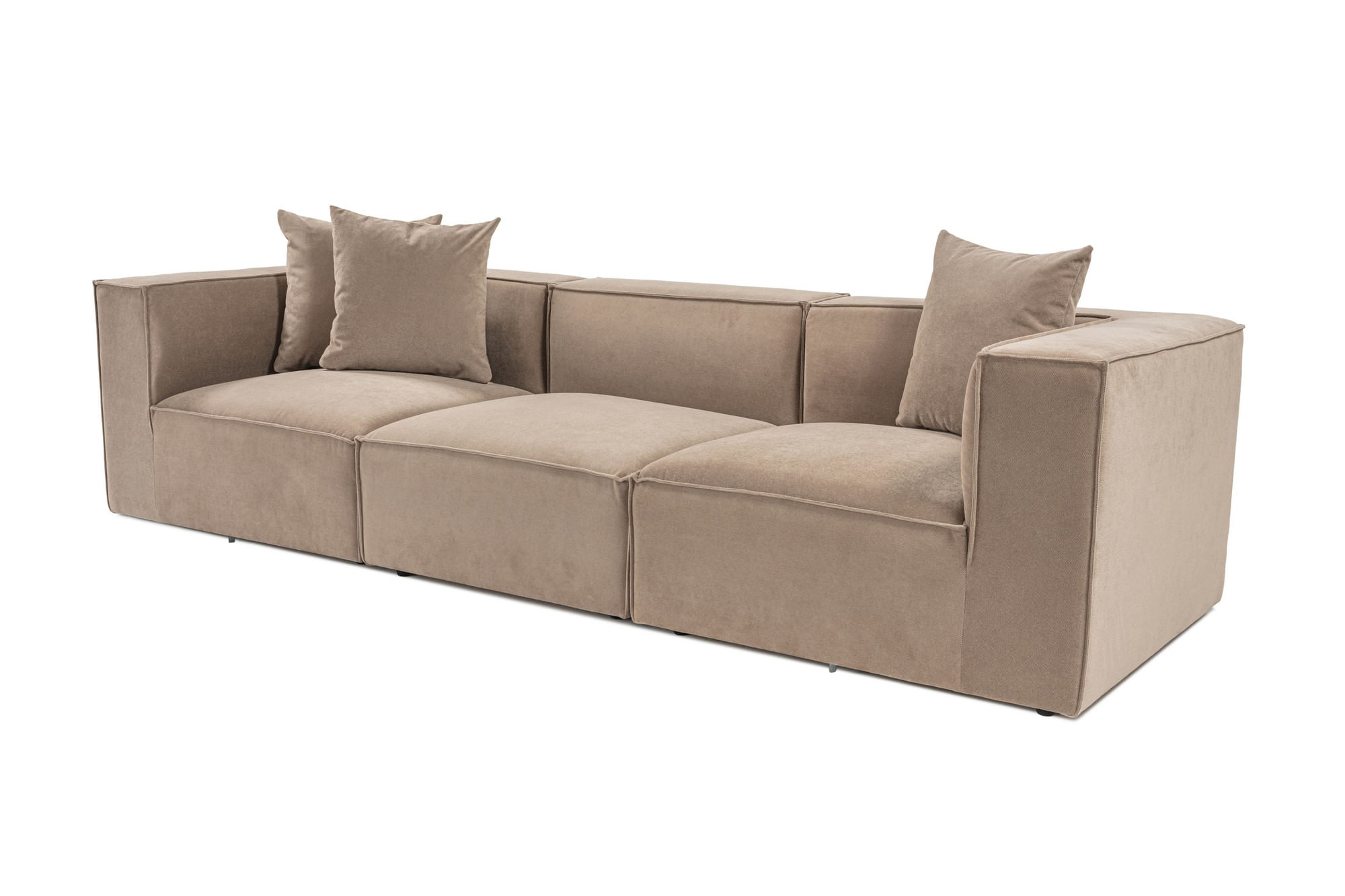 Canapea 3 locuri, Atelier Del Sofa, in, cappuccino, 325x102x75 cm — imaginea 5