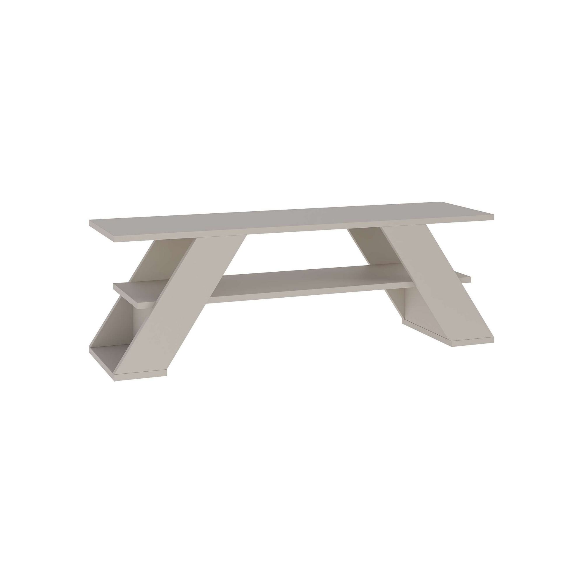 Comoda tv, Hanah Home, pal melaminat, sandstone, 120x40x33.5 cm — imaginea 5