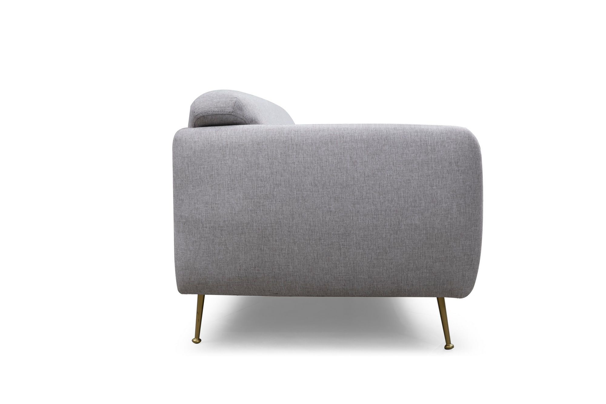Canapea extensibila 3 locuri, Hanah Home, lemn fag si PAL, gri, 214x98x85 cm — imaginea 7