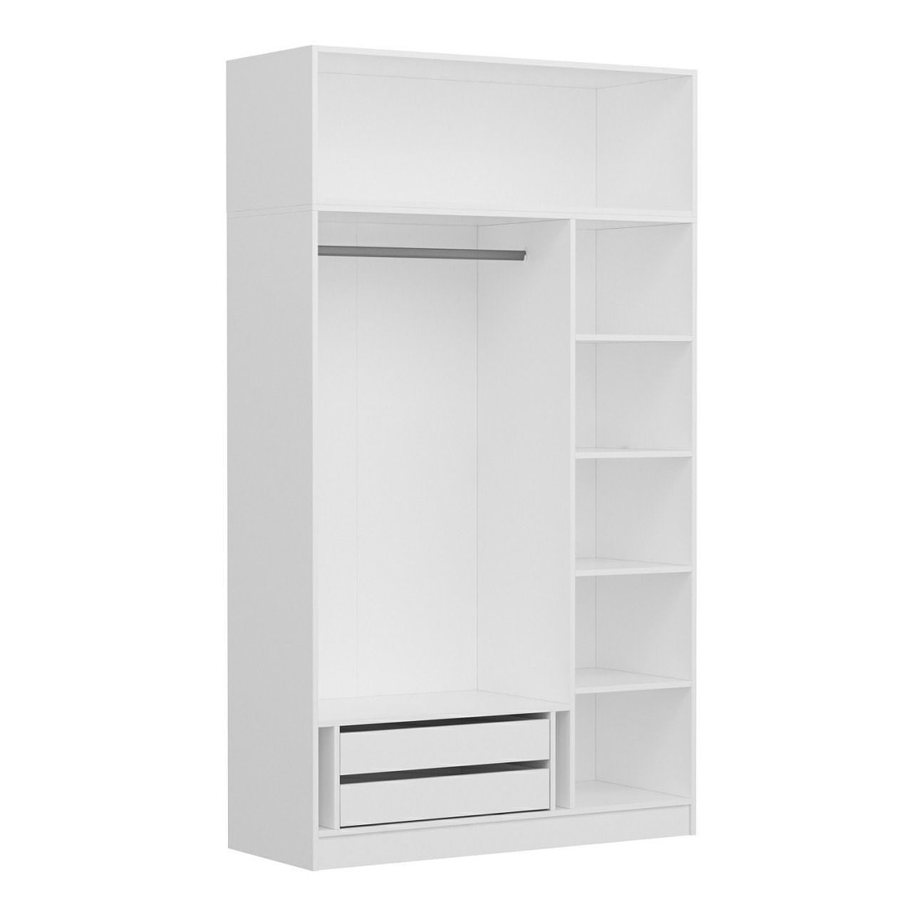 Sifonier, Hanah Home, pal melaminat, alb, 135x52x235 cm — imaginea 5