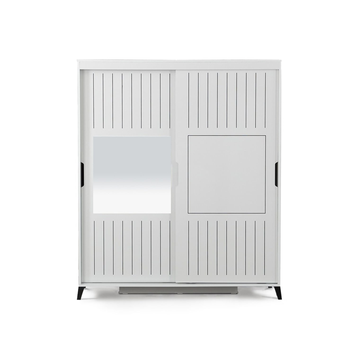 Sifonier, Hanah Home, pal melaminat, alb, 180x60x216 cm — imaginea 3