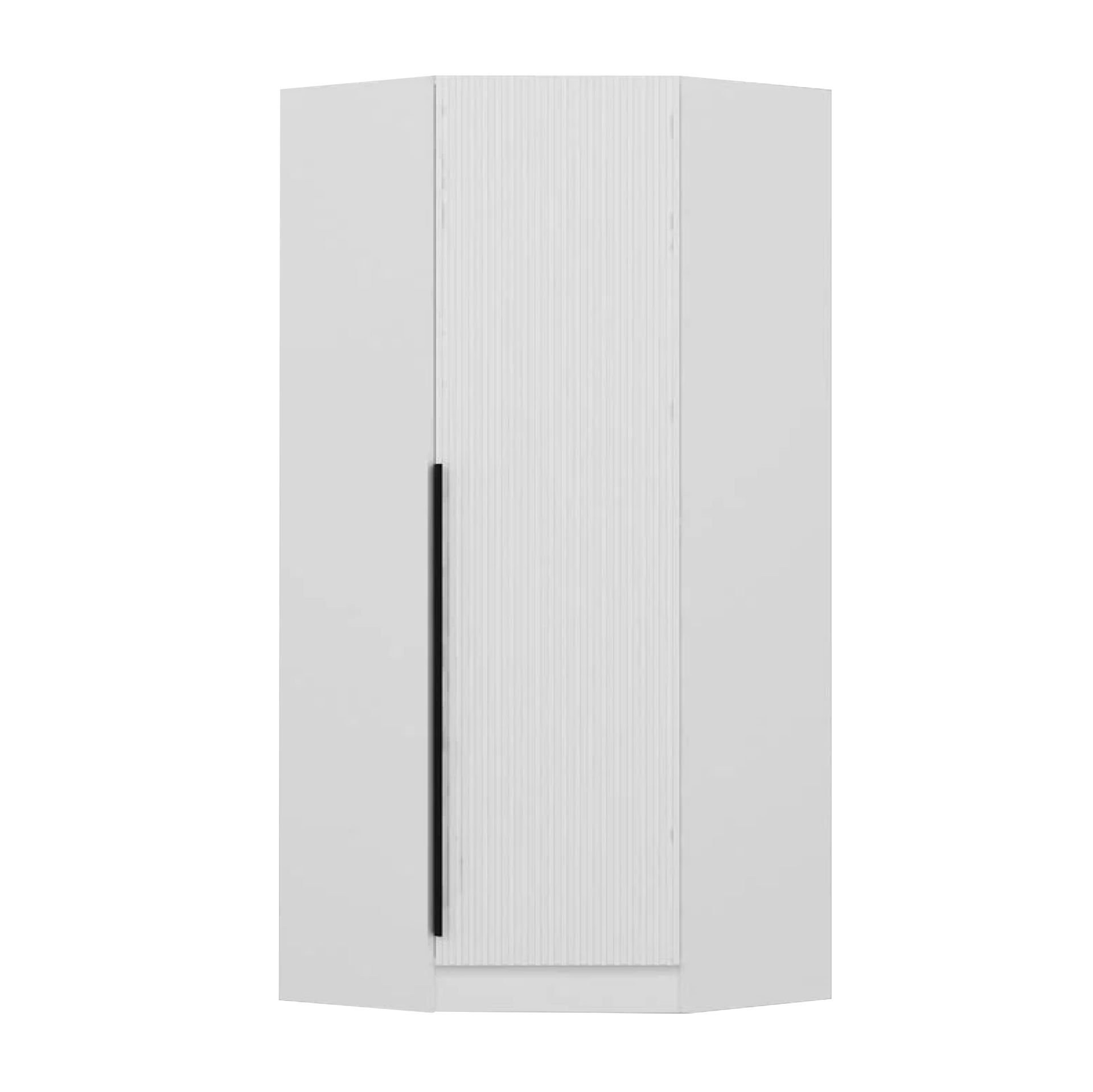 Sifonier, Hanah Home, pal melaminat, alb, 74x52x210 cm — imaginea 2