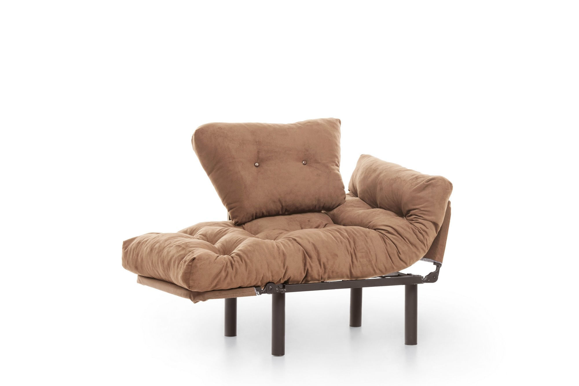 Fotoliu, Atelier Del Sofa, metal, maro deschis, 95x85x70 cm — imaginea 9