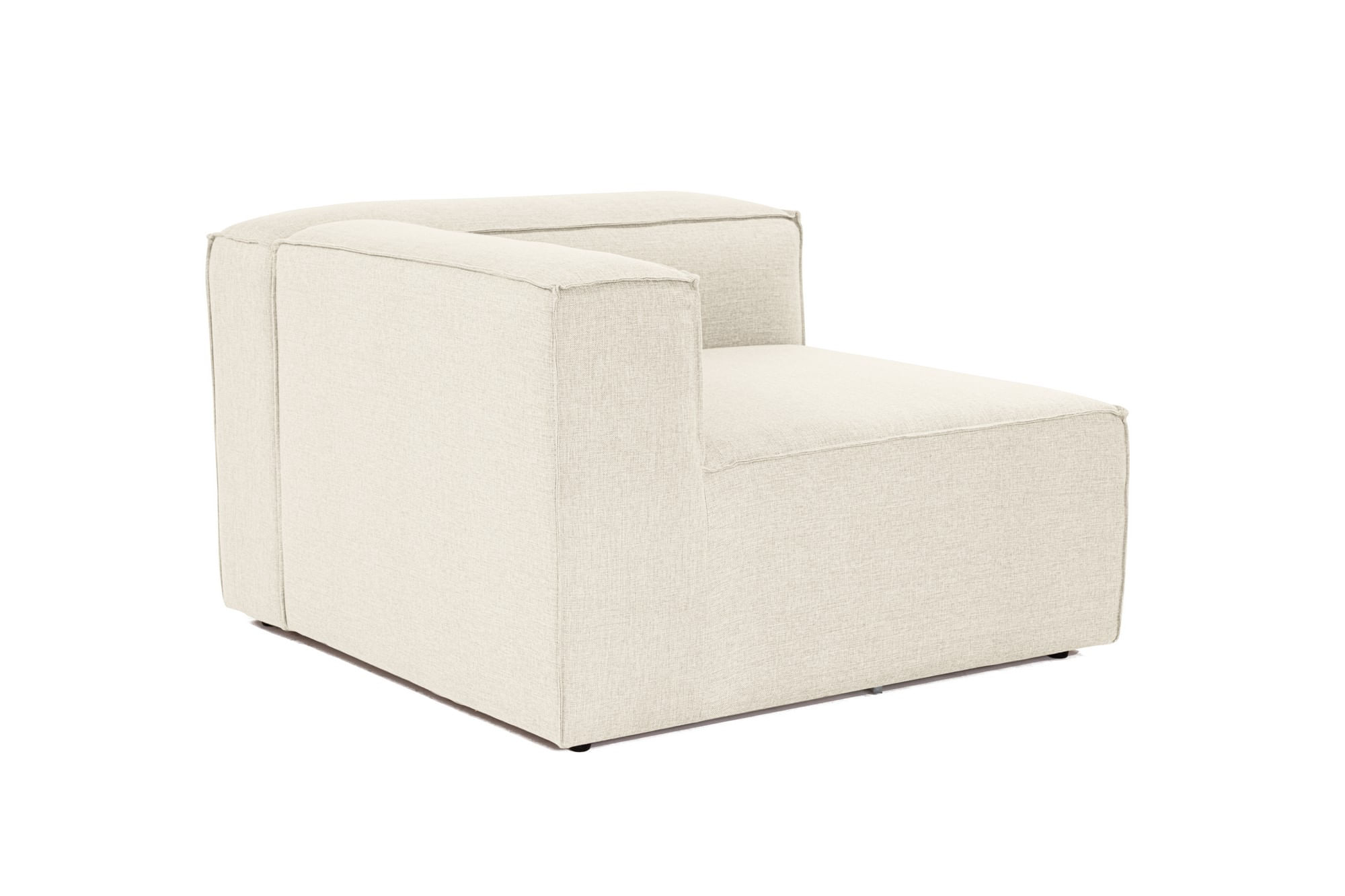 Canapea 1 loc, Atelier Del Sofa, in, ecru, 107x105x66 cm, 560ARE2186 — imaginea 2