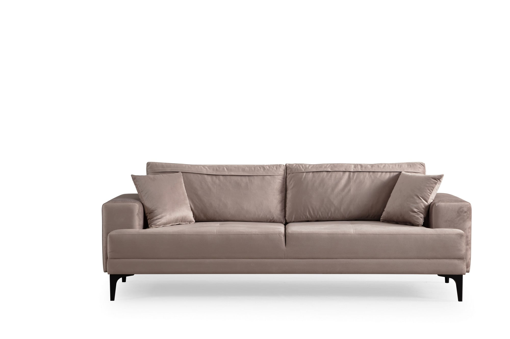 Canapea 3 locuri, Atelier Del Sofa, lemn fag, bej, 234x100x78 cm