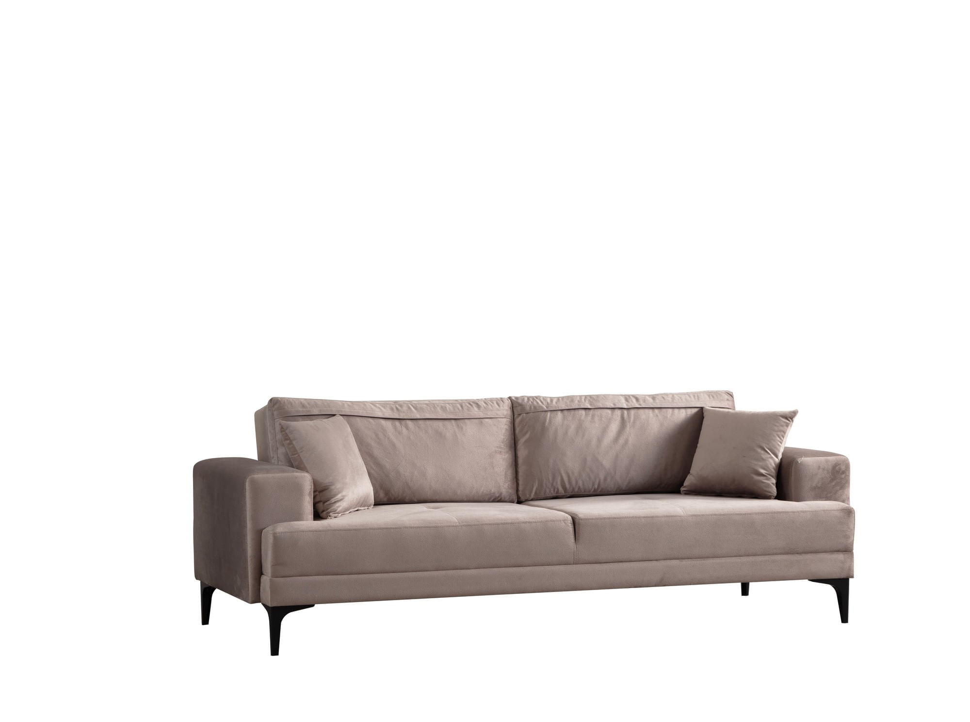 Canapea 3 locuri, Atelier Del Sofa, lemn fag, bej, 234x100x78 cm — imaginea 6