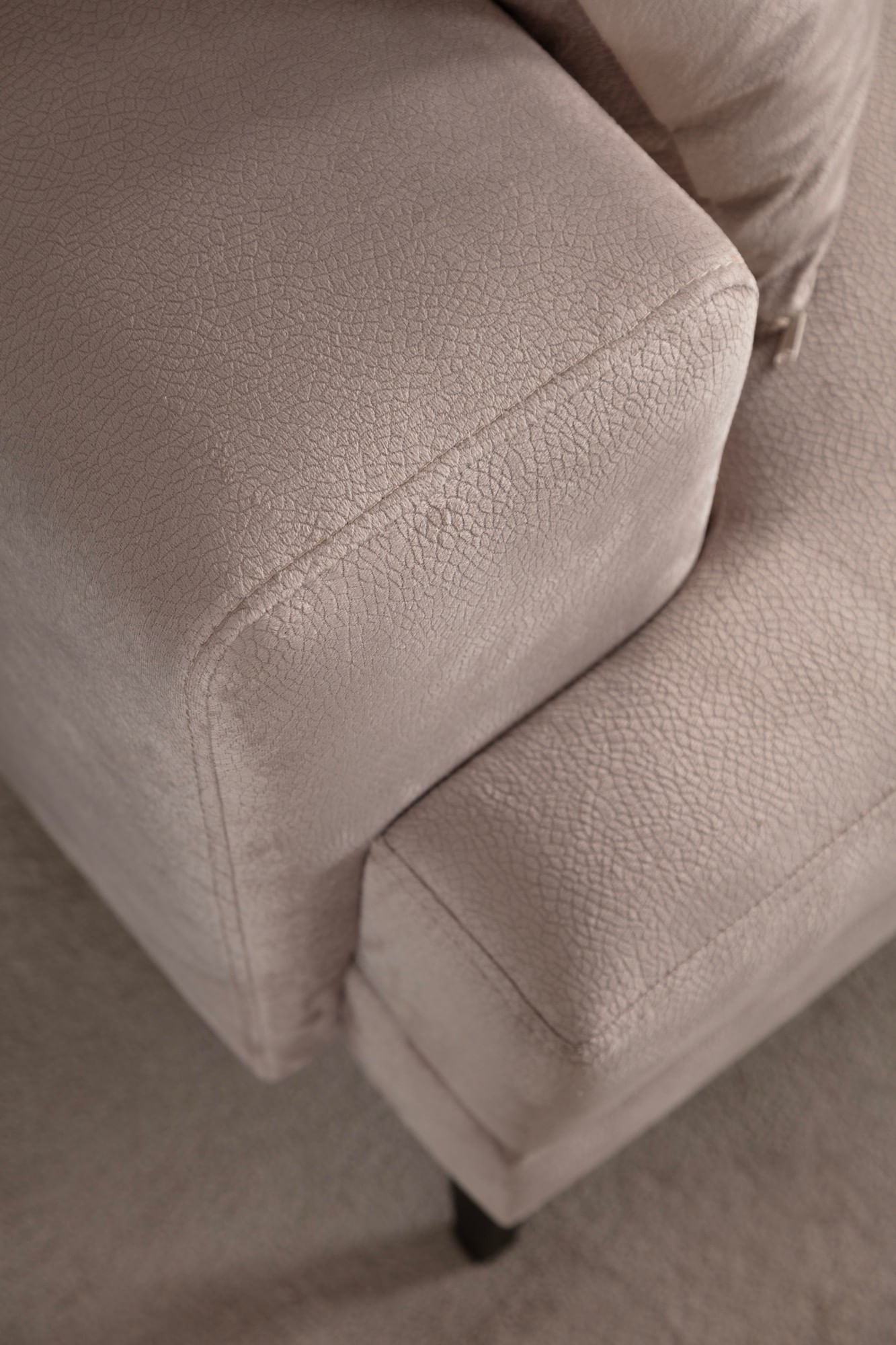Canapea 3 locuri, Atelier Del Sofa, lemn fag, bej, 234x100x78 cm — imaginea 11