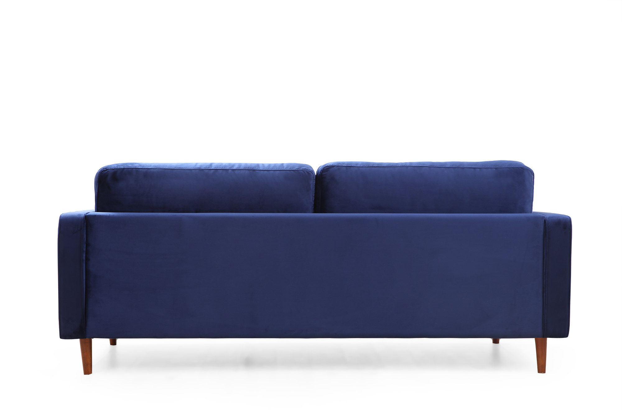 Canapea 3 locuri, Atelier Del Sofa, lemn fag, albastru marin, 215x90x70 cm — imaginea 2