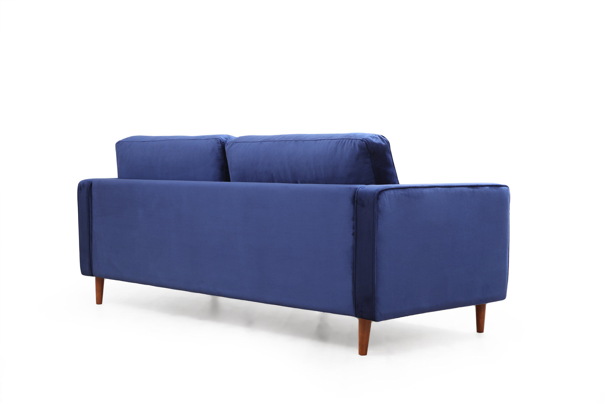 Canapea 3 locuri, Atelier Del Sofa, lemn fag, albastru marin, 215x90x70 cm — imaginea 6