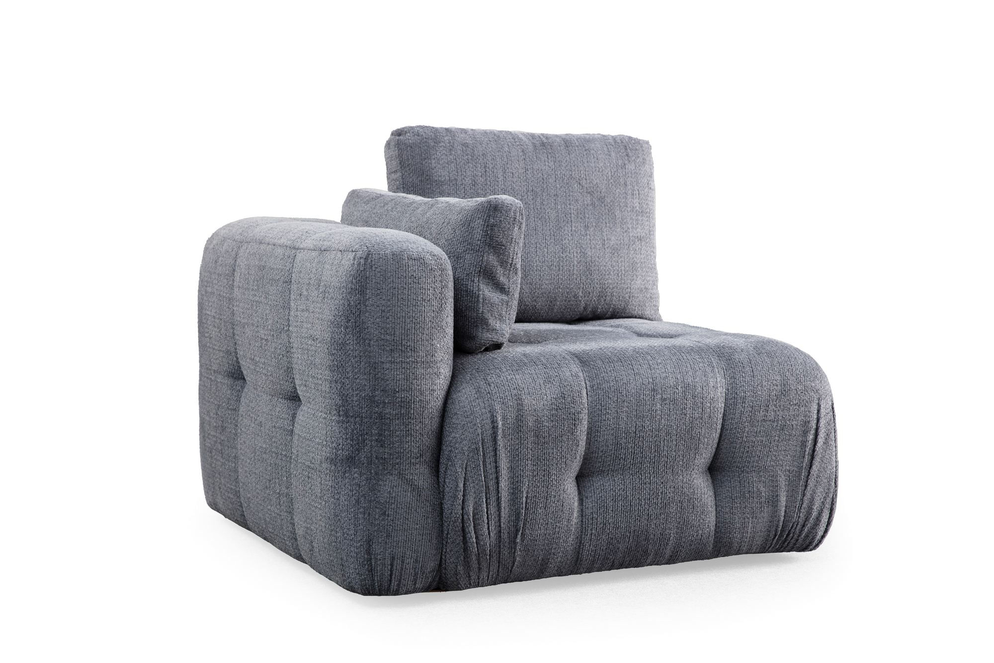Canapea 3 locuri, Atelier Del Sofa, poliester, gri, 290x100x65 cm — imaginea 12
