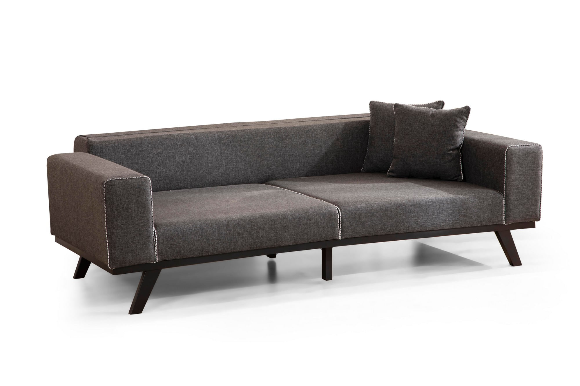 Canapea extensibila, Atelier Del Sofa, 3 locuri, poliester, antracit, 222x92x77 cm — imaginea 3