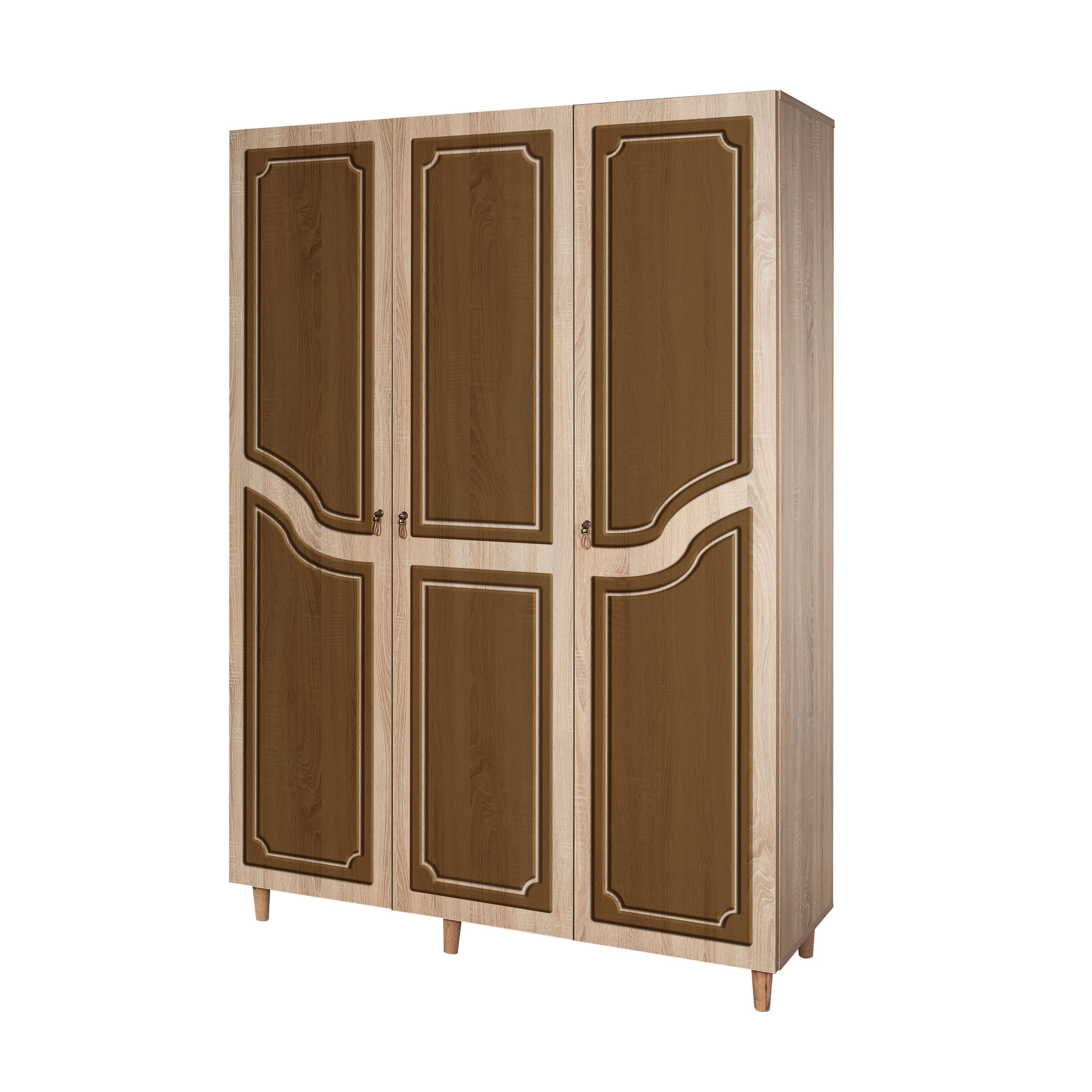 Sifonier, Hanah Home, pal melaminat, stejar sonoma, 135x52x192 cm, 863SPH4218 — imaginea 8