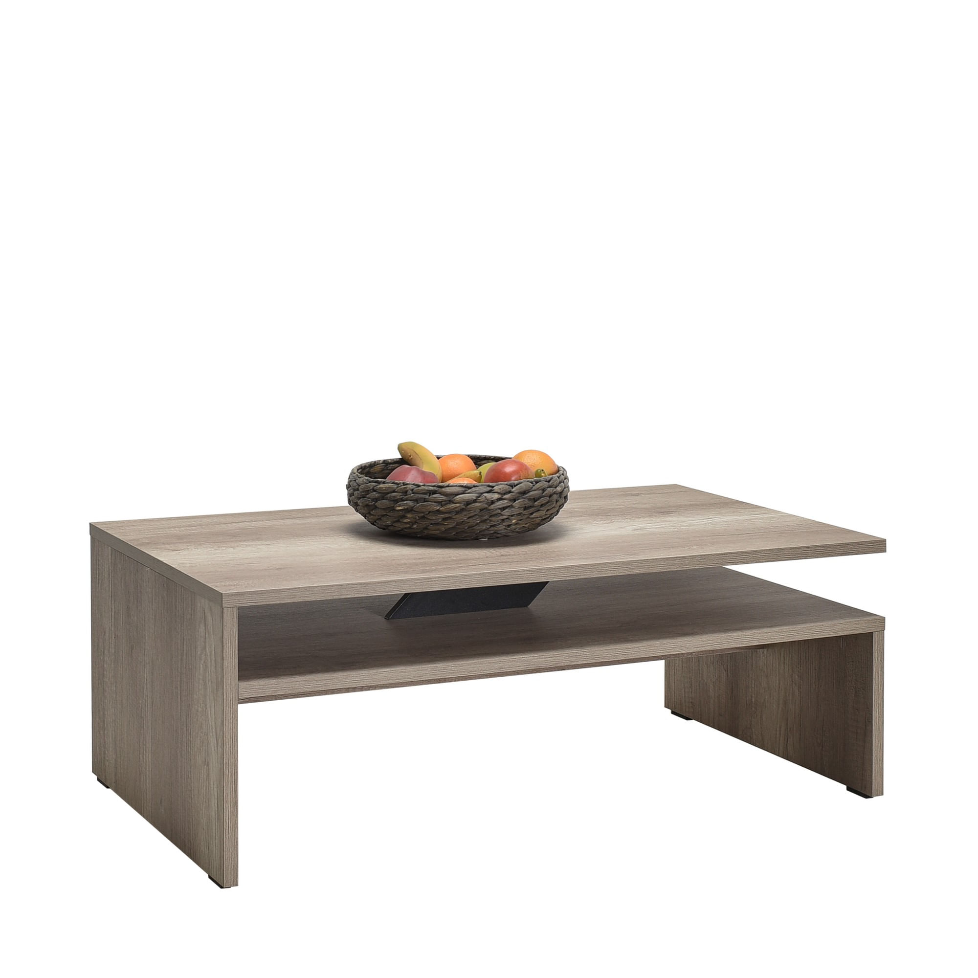 Masuta de cafea, Hanah Home, pal melaminat, nuc deschis, 110x65x42 cm, 479ADR1798 — imaginea 2