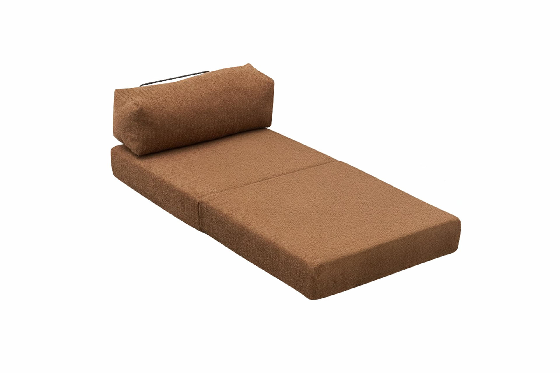 Canapea 1 loc, Atelier Del Sofa, chenille, maro, 95x75x95 cm — imaginea 2