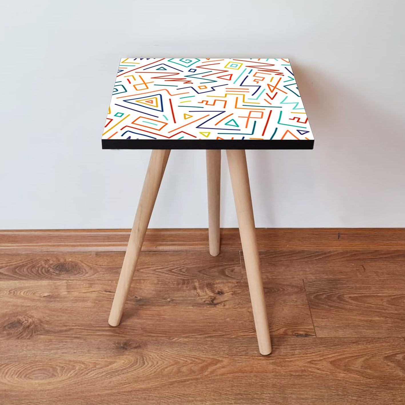 Masuta de cafea, Hanah Home, mdf, multicolor, 35x35x42 cm, 481LNA1814