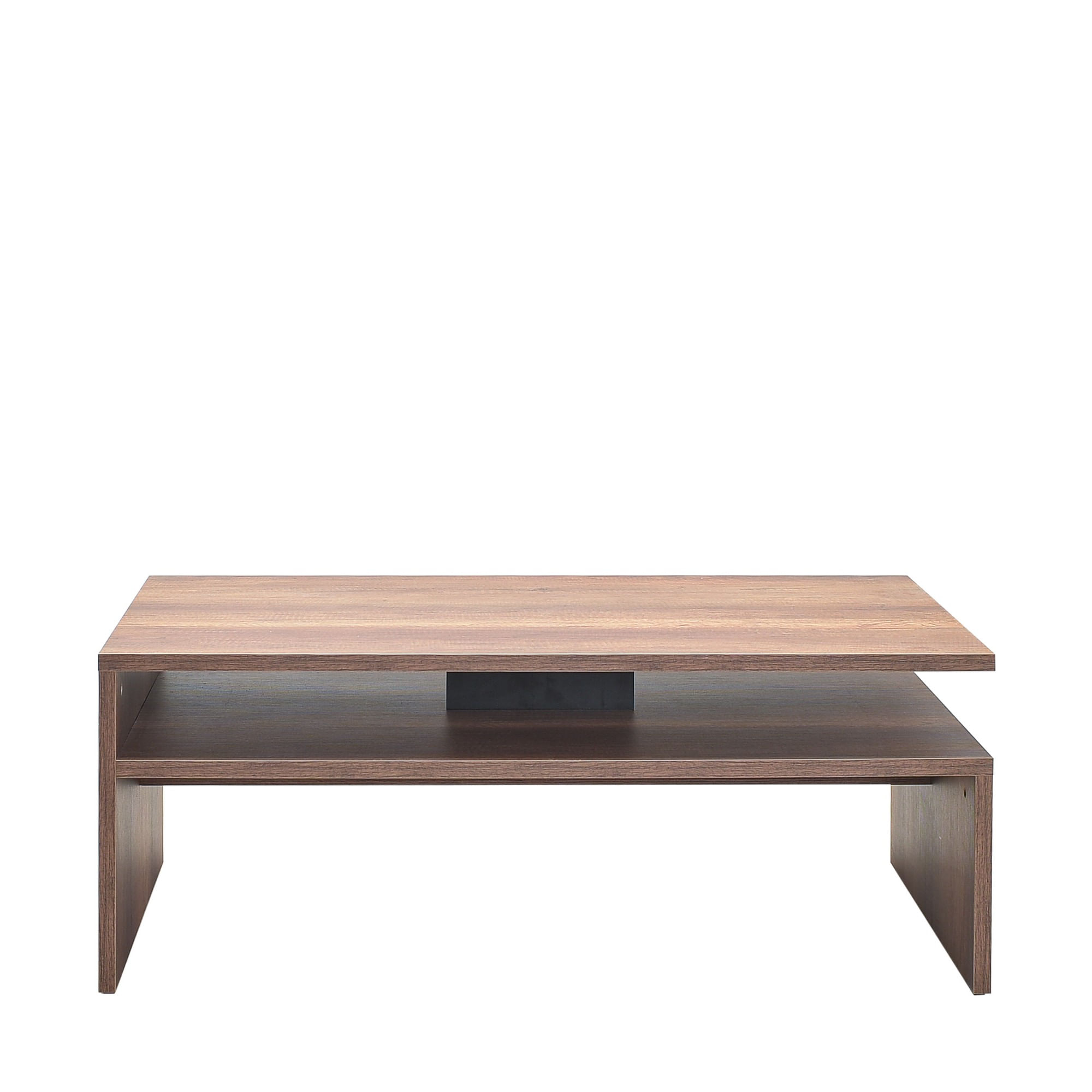Masuta de cafea, Hanah Home, pal melaminat, oslo si nuc, 110x65x42 cm, 479ADR1797 — imaginea 2