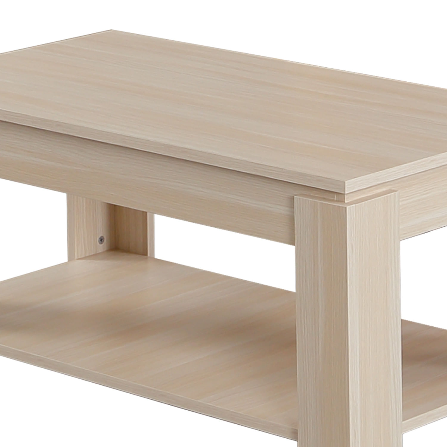 Masuta de cafea, Hanah Home, pal melaminat, stejar deschis, 104x56x47 cm, 801CMY2818 — imaginea 2