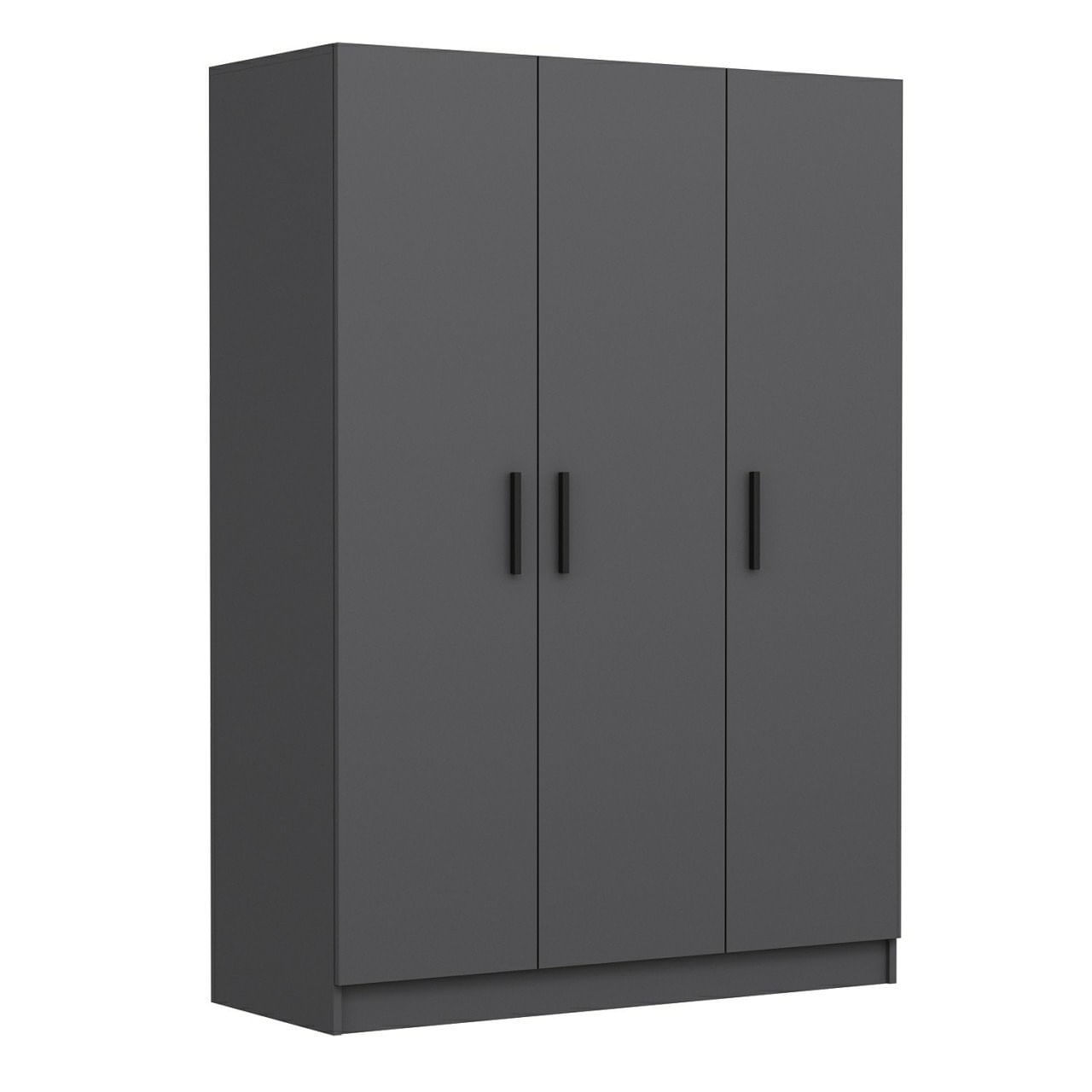 Sifonier, Hanah Home, pal melaminat, antracit, 135x52x210 cm, 506MNR2266 — imaginea 2