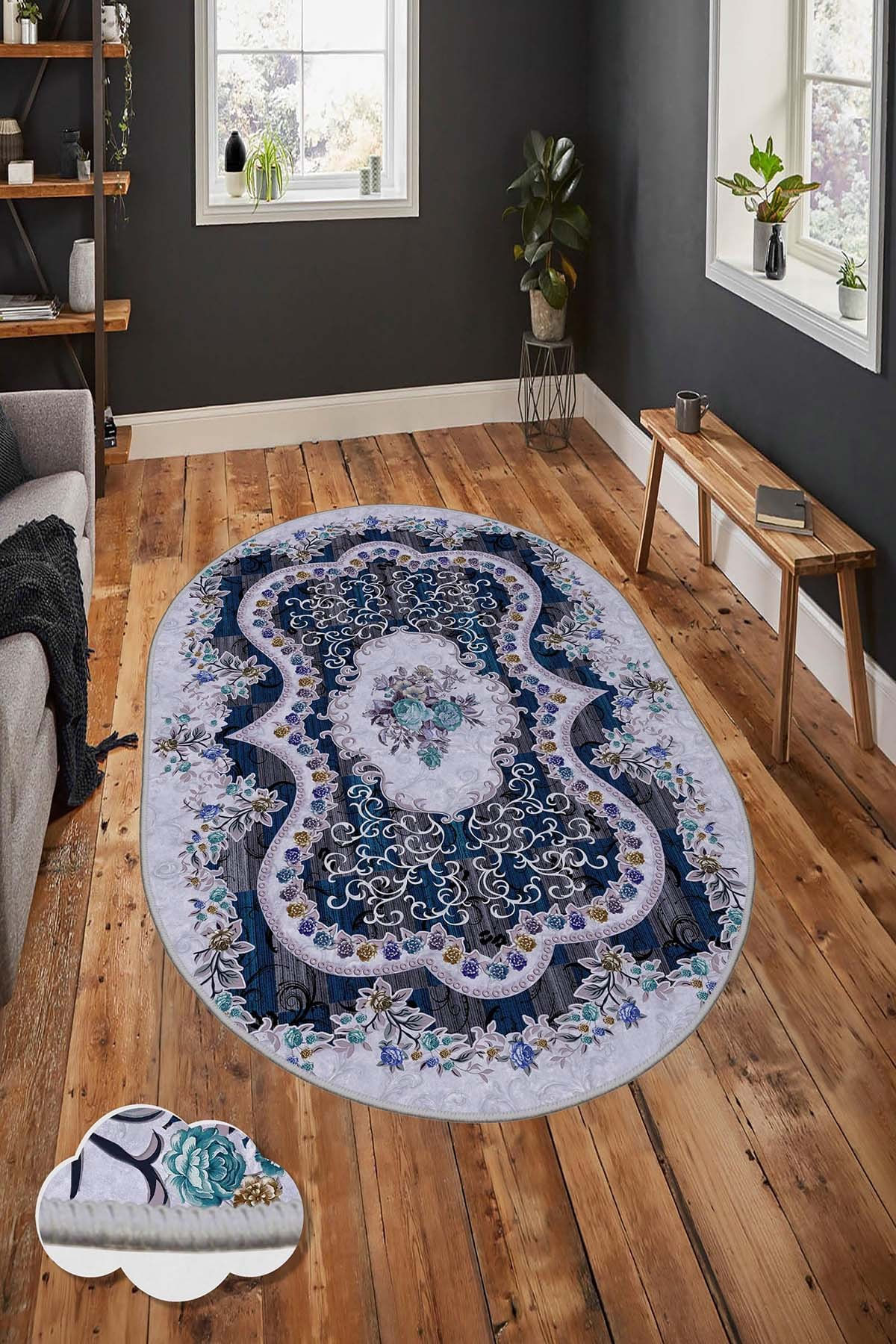 Covor, Conceptum Hypnose, multicolor, 160x230 cm, 100% poliester, antiderapant, 478HFT3042