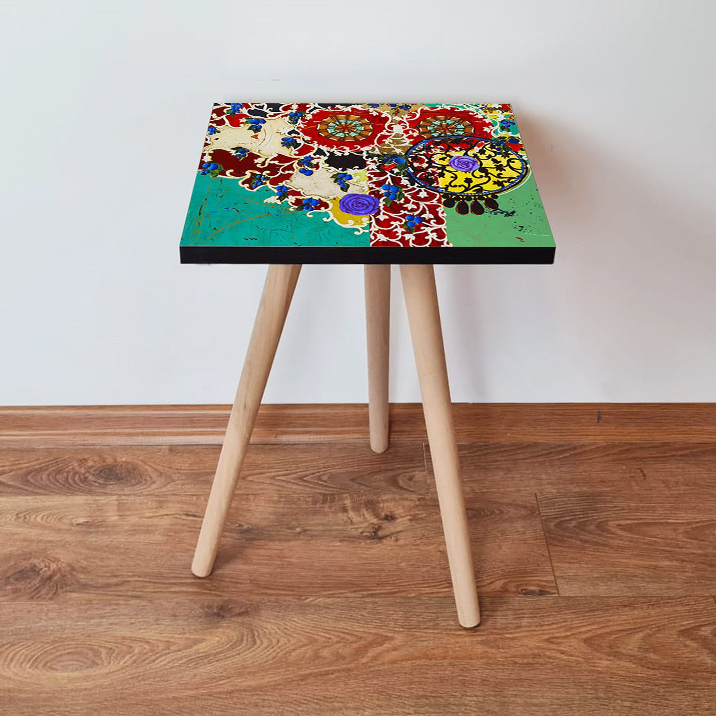 Masuta laterala, Hanah Home, mdf, multicolor, 35x35x42 cm, 481LNA2138