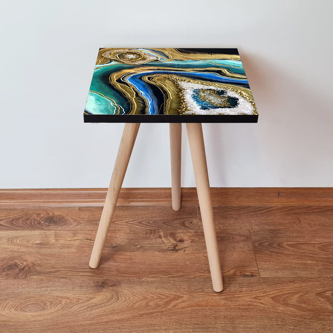 Masuta de cafea, Hanah Home, mdf, multicolor, 35x35x42 cm, 481LNA1695