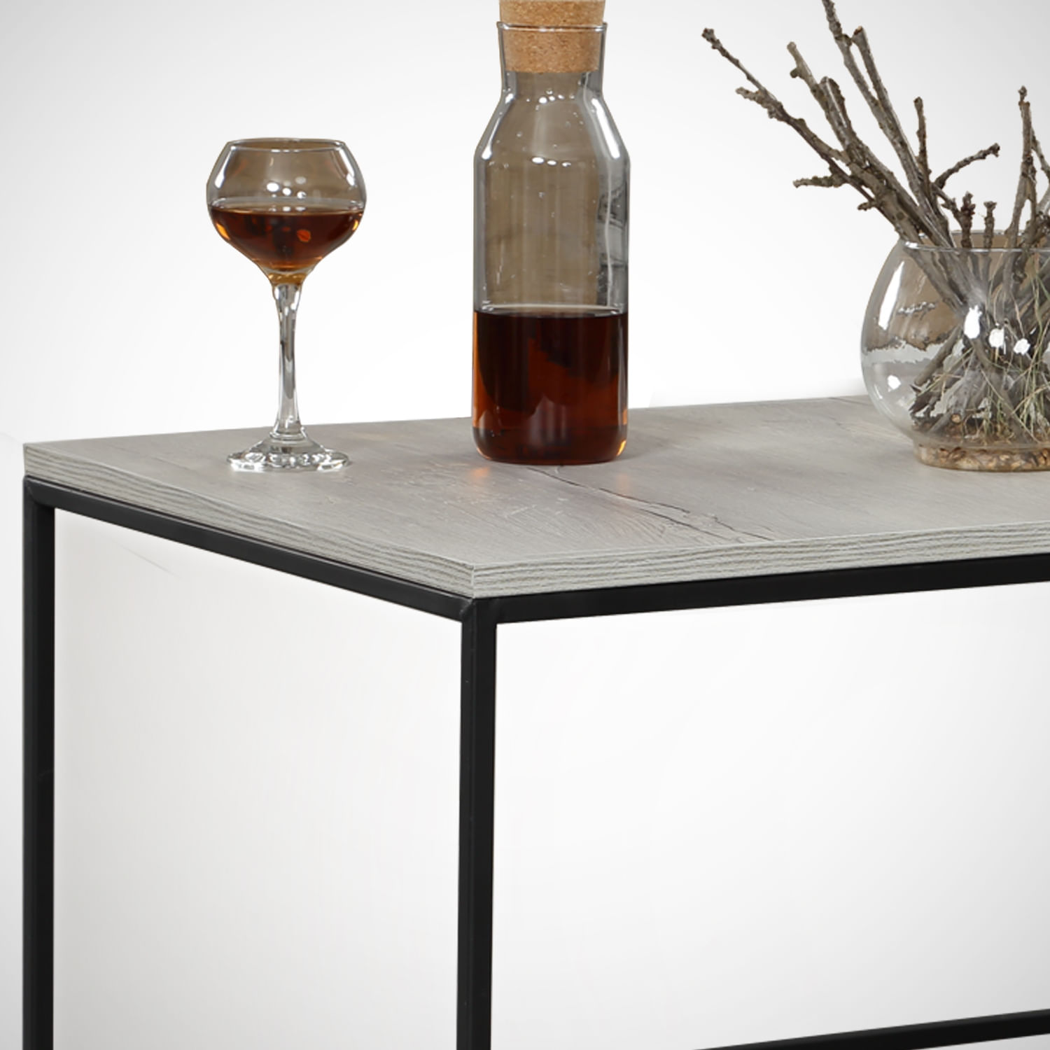 Masuta de cafea, Hanah Home, pal melaminat, stejar marin, 95x55x43 cm, 801CMY2856 — imaginea 6
