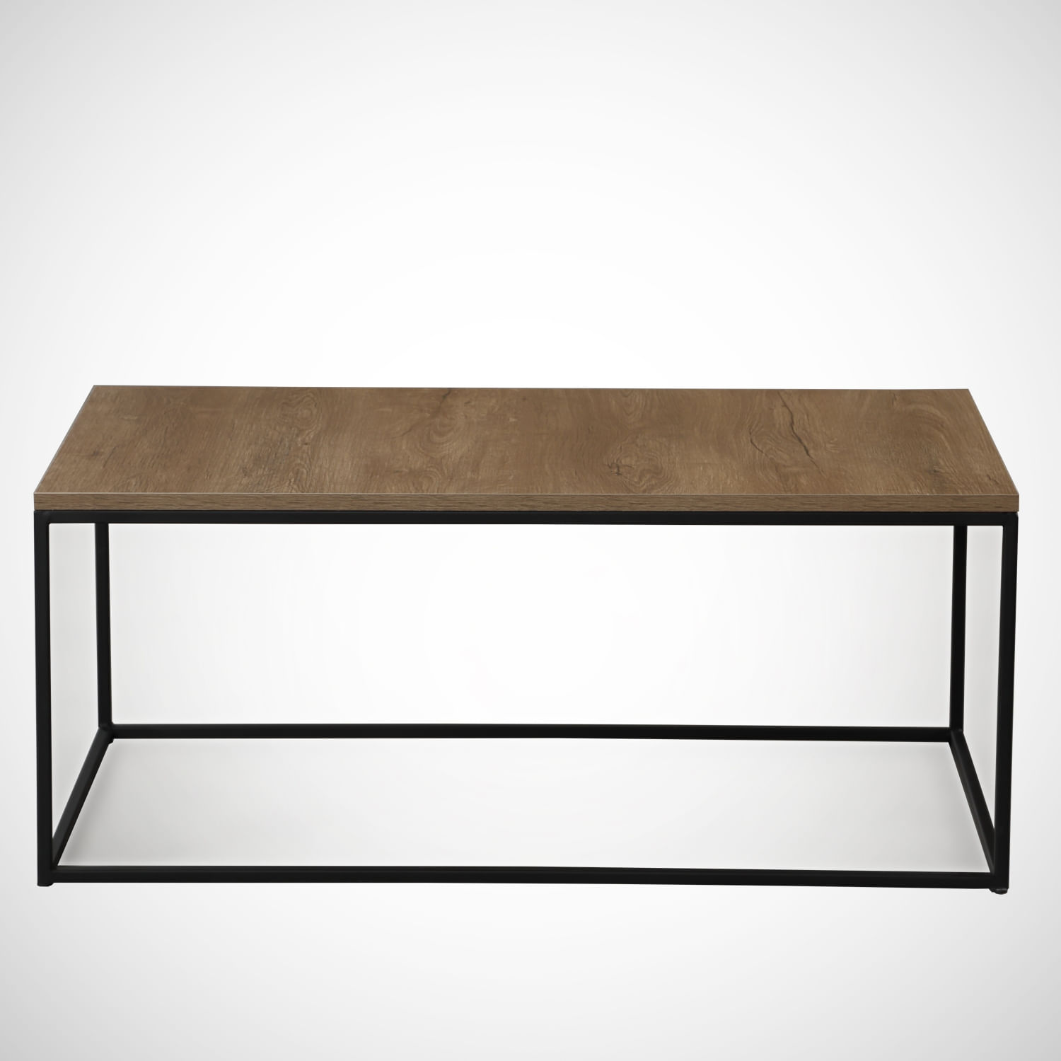 Masuta de cafea, Hanah Home, pal melaminat, stejar caucazian, 95x55x43 cm, 801CMY2855 — imaginea 5