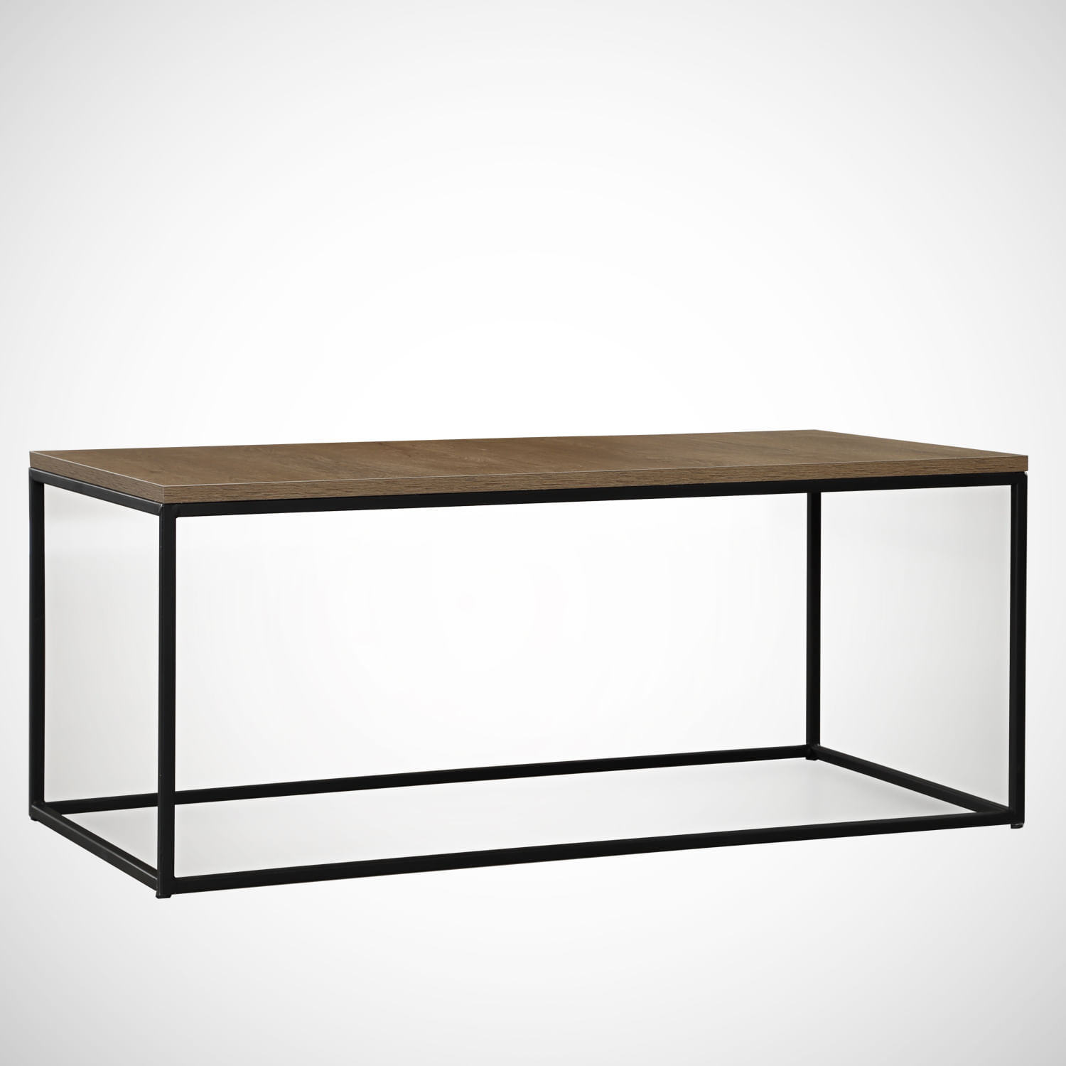 Masuta de cafea, Hanah Home, pal melaminat, stejar caucazian, 95x55x43 cm, 801CMY2855 — imaginea 6