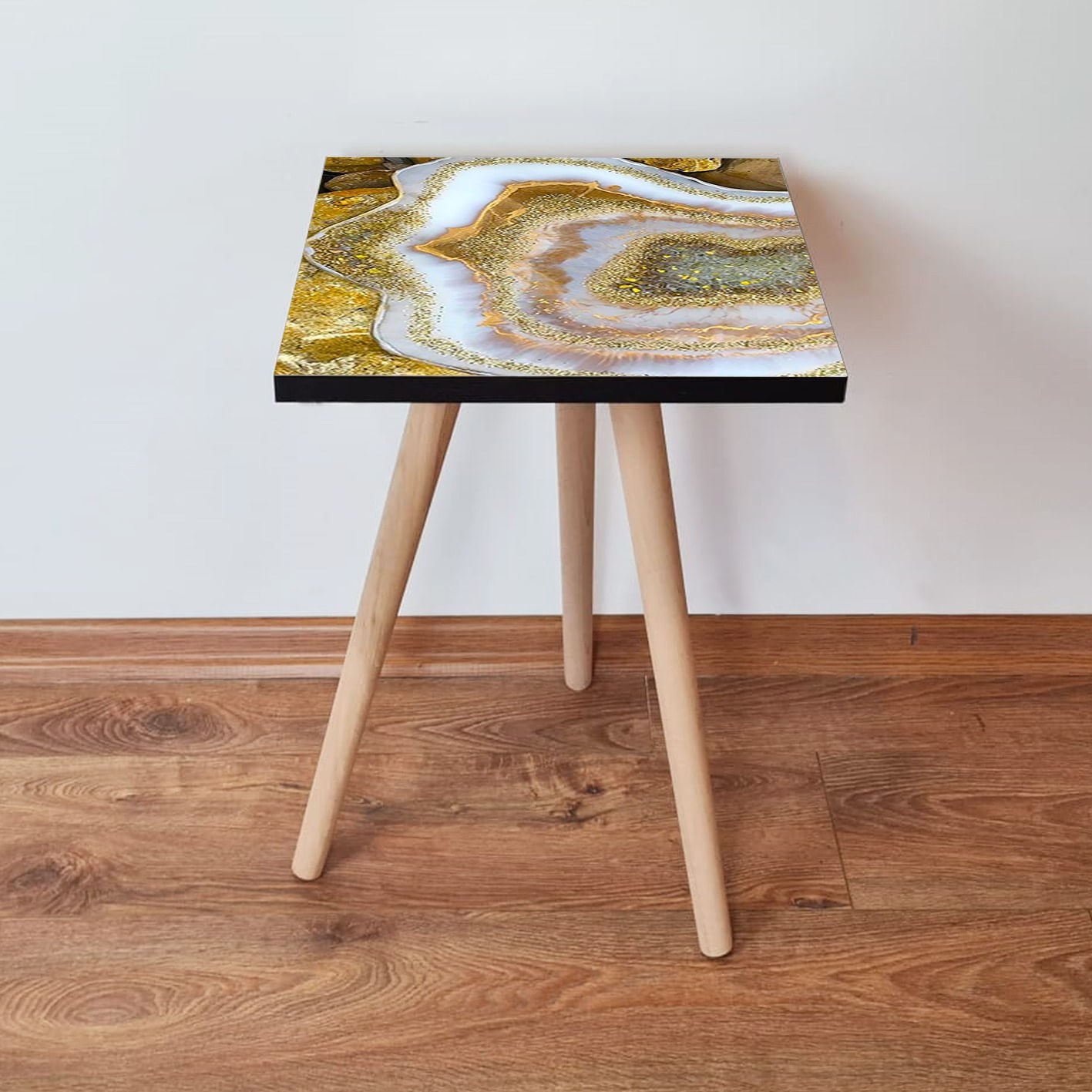 Masa laterala, Hanah Home, mdf, multicolor, 35x35x42 cm, 481LNA2162