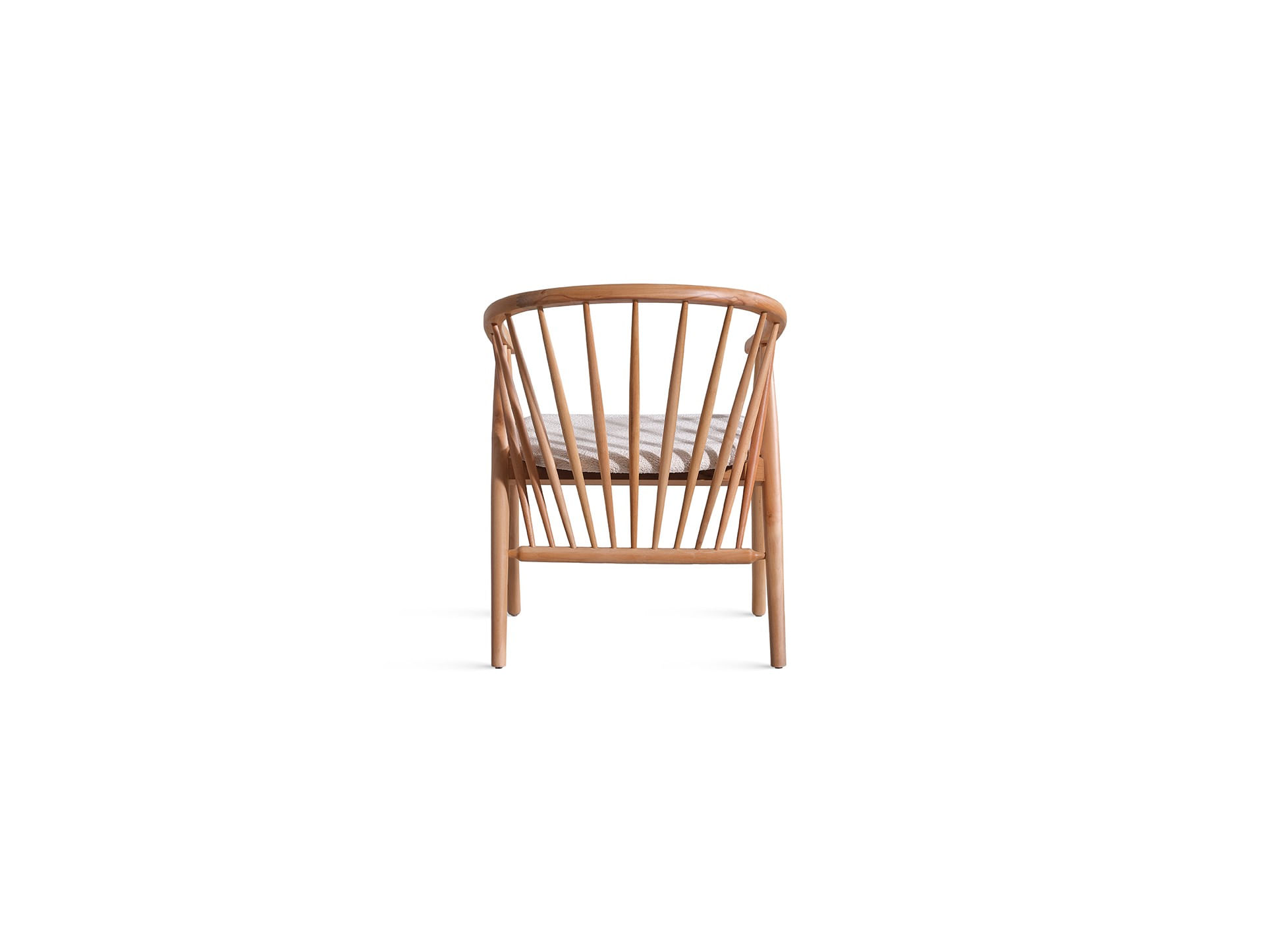 Fotoliu, Hanah Home, lemn fag, stofa teddy, natural, 57x58x76 cm — imaginea 3