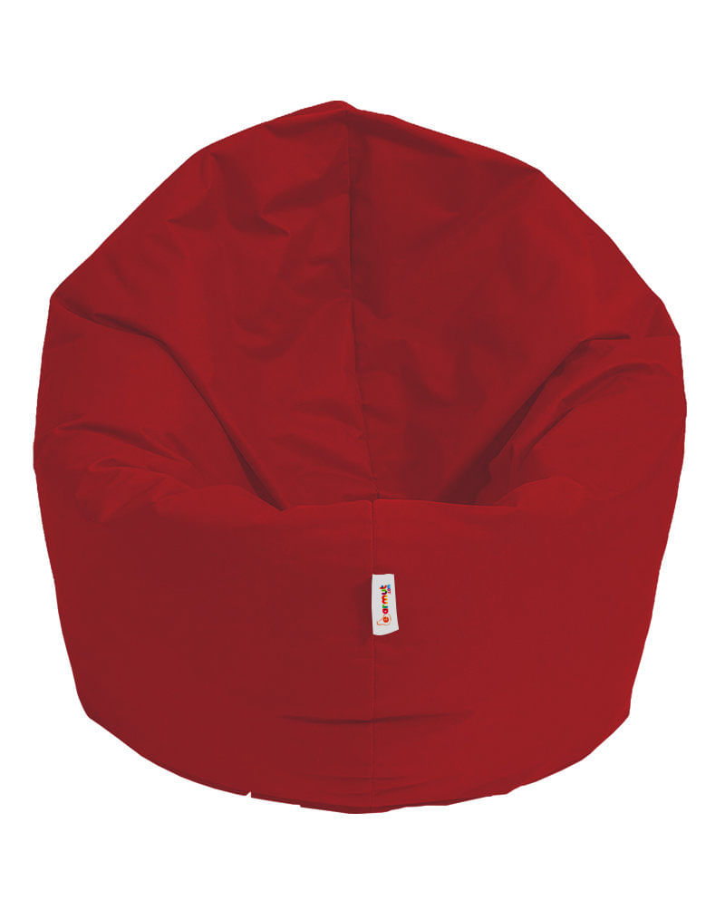 Puf de gradina, Hanah Home, poliester, rosu, 100x100x20 cm - 1 | YEO