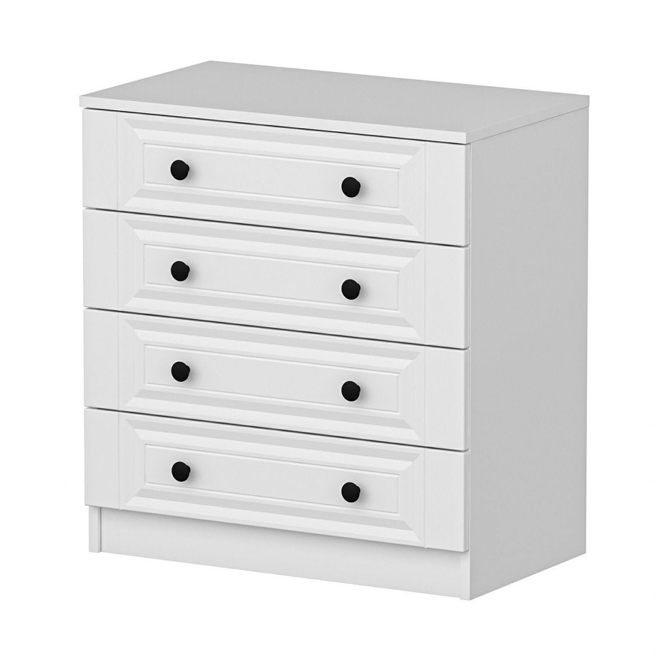 Comoda, Hanah Home, pal melaminat, alb, 72x42x77 cm, 506MNR1525 — imaginea 6