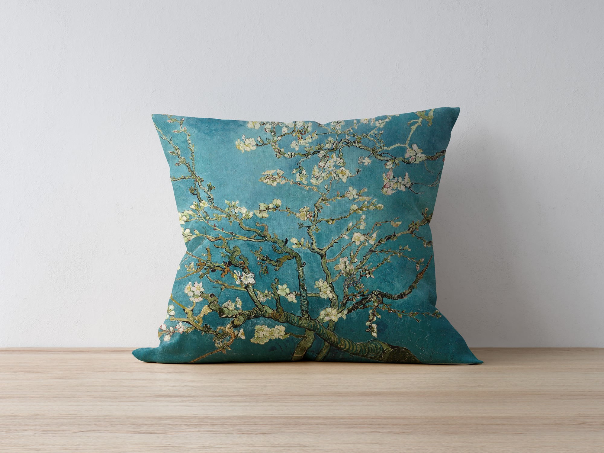 Husa perna decorativa, Aberto Design, multicolor, 43x43 cm, poliester-bumbac