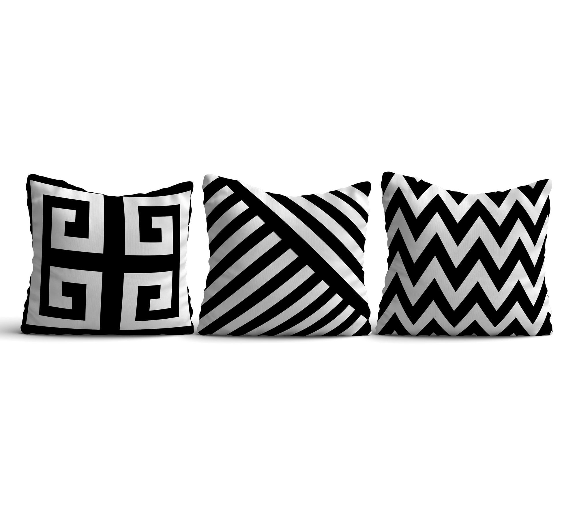 Set perne decorative, Aberto Design, multicolor, 43x43 cm, bumbac si poliester, imprimeu digital, 397KRL3123
