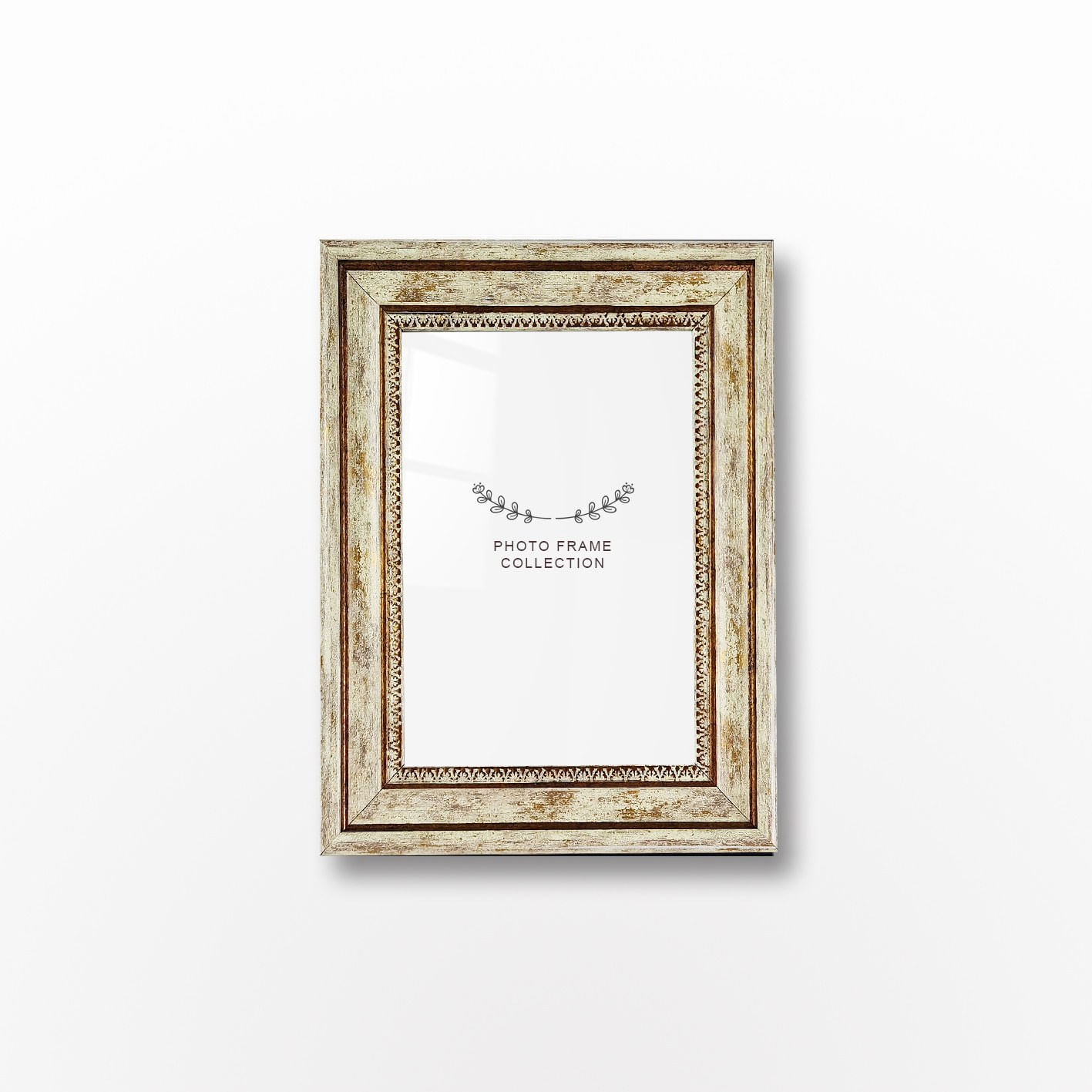 Rama foto, Aberto Design, plastic, maro, 13x18 cm