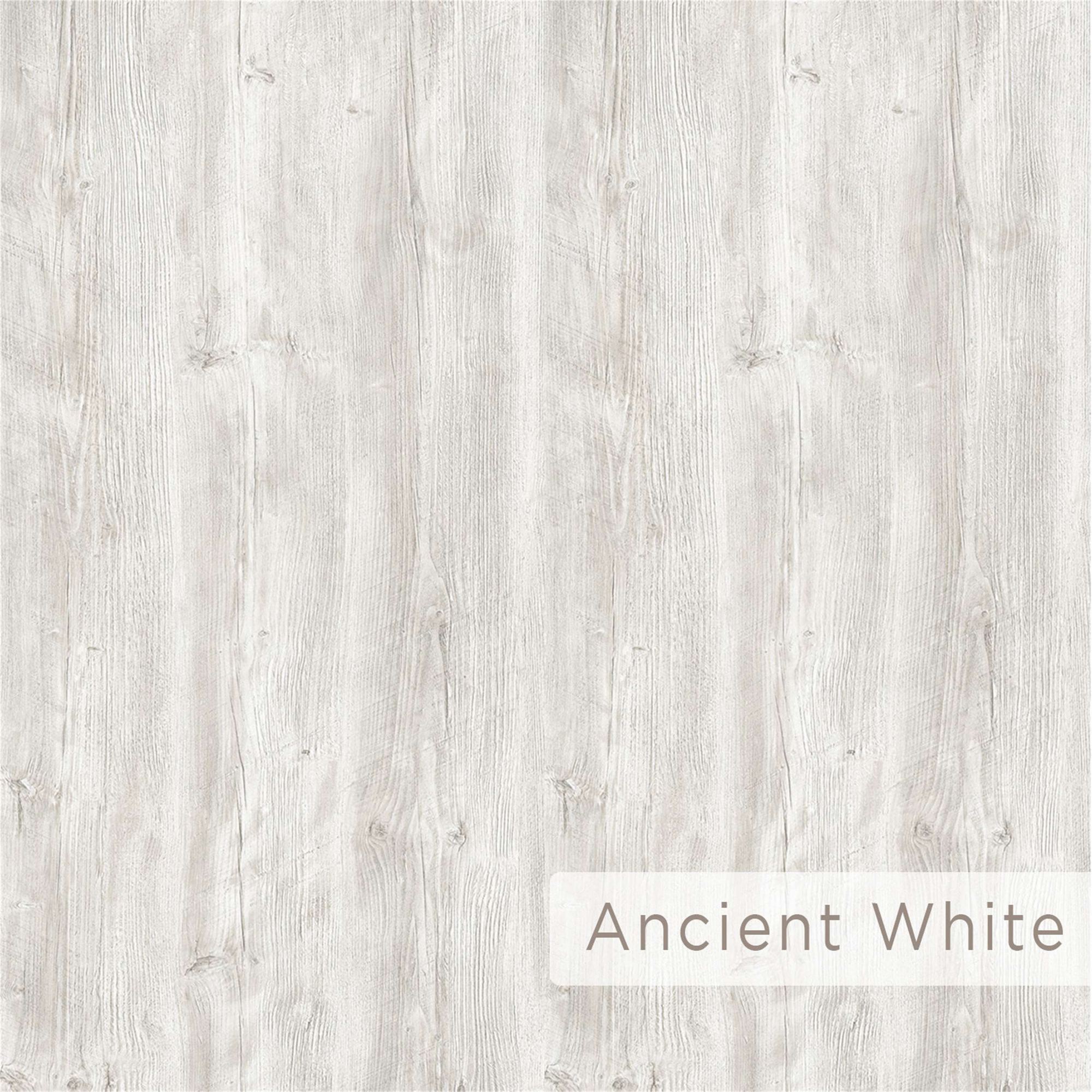 Consola, Hanah Home, pal melaminat, alb antichizat, 55x20x60 cm — imaginea 4