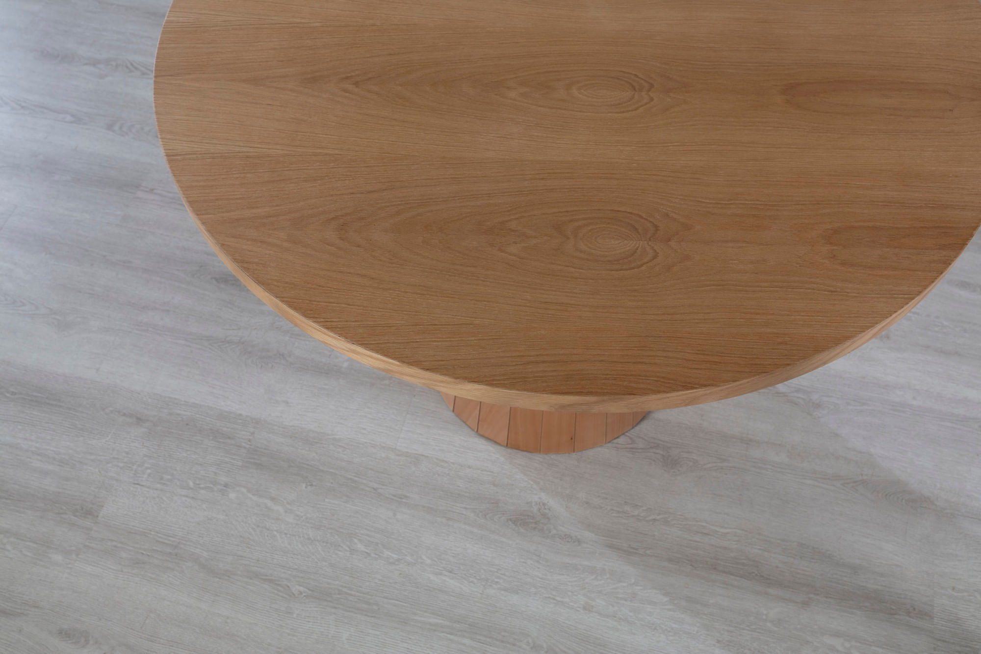 Masa dining, Hanah Home, lemn de fag, natural, 120x75 cm — imaginea 4