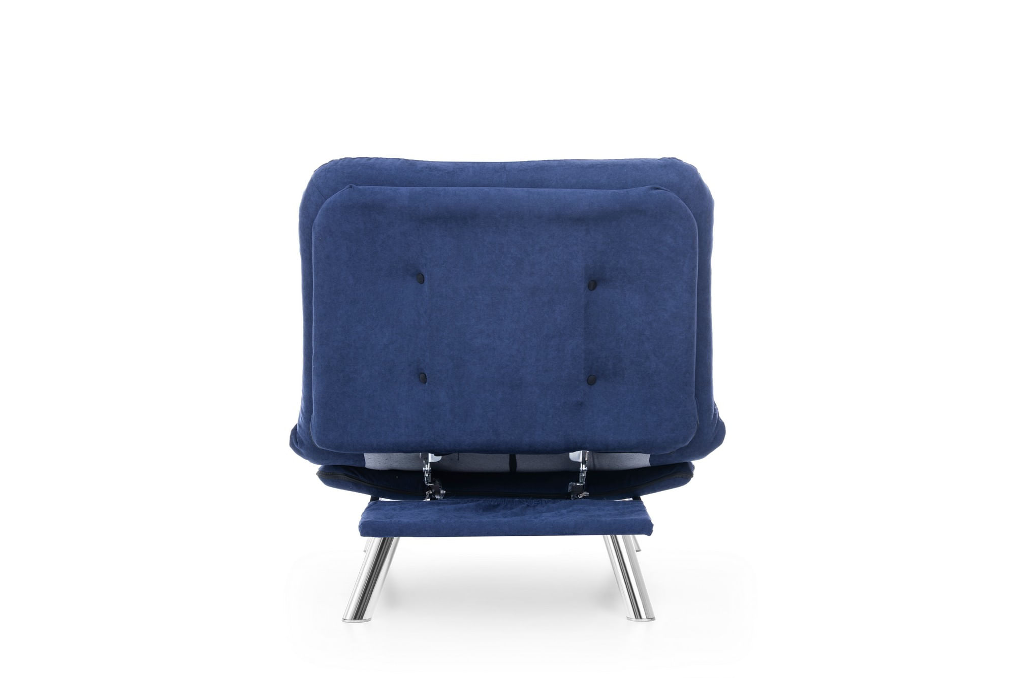 Fotoliu, Atelier Del Sofa, metal, stofa moale, albastru marin, 88x90x105 cm — imaginea 6