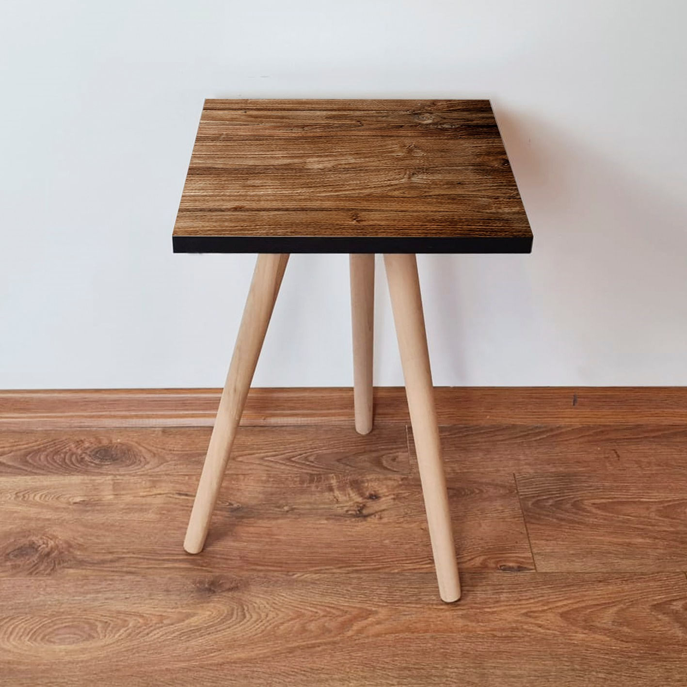 Masuta de cafea, Hanah Home, mdf, maro, 35x35x42 cm, 481LNA1710