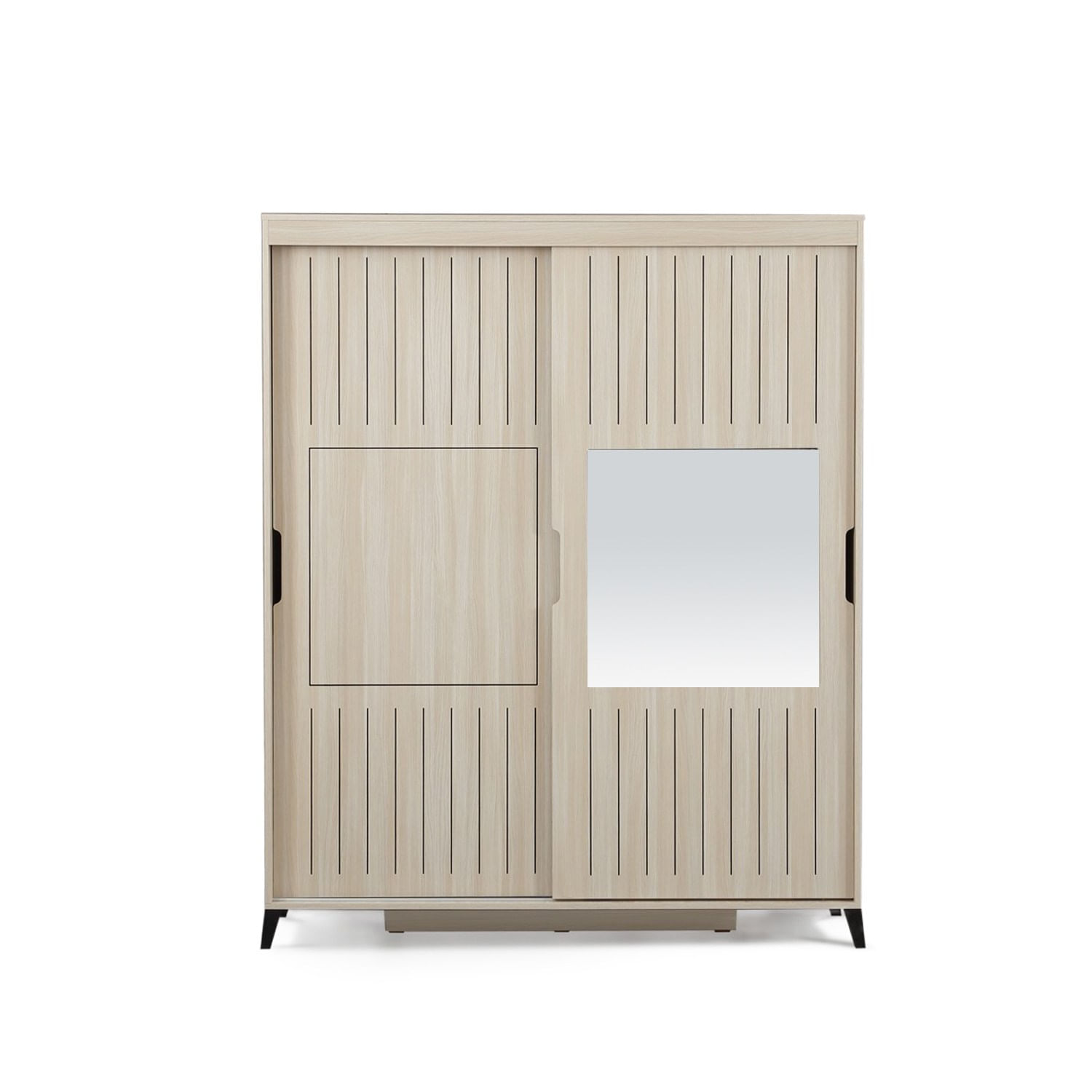 Sifonier, Hanah Home, pal melaminat, stejar, 190x216x60 cm — imaginea 6