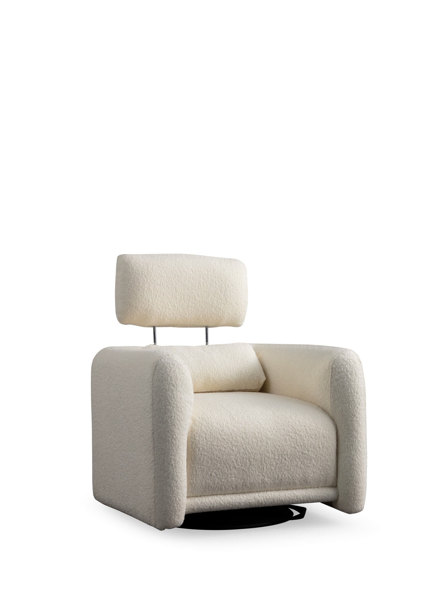 Fotoliu, Atelier Del Sofa, poliester, alb, 90x85x95 cm — imaginea 2