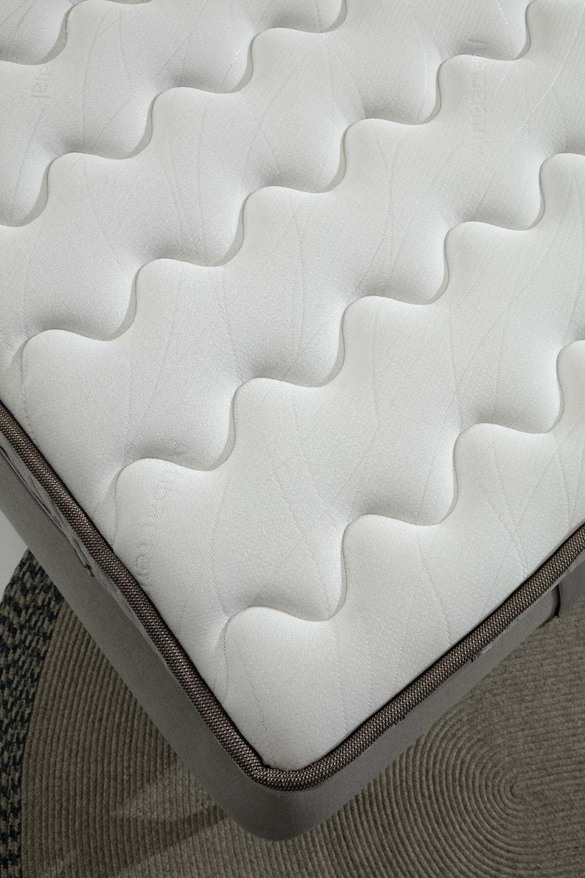 Saltea, Hanah Home, poliester, gri, 100x200 cm — imaginea 2