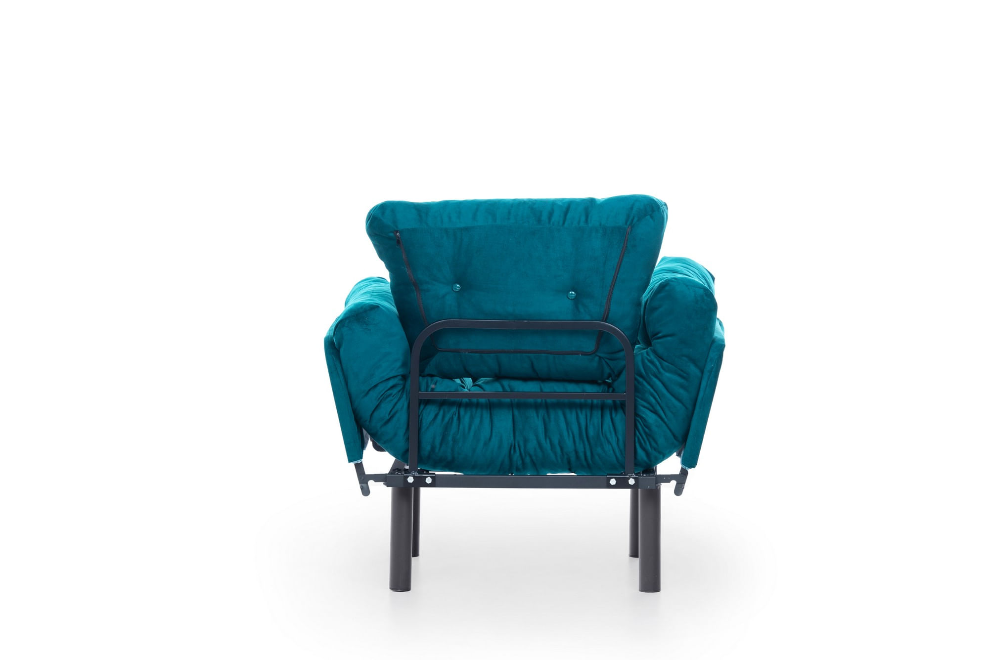 Fotoliu, Hanah Home, metal, verde petrol, 95x85x70 cm — imaginea 10