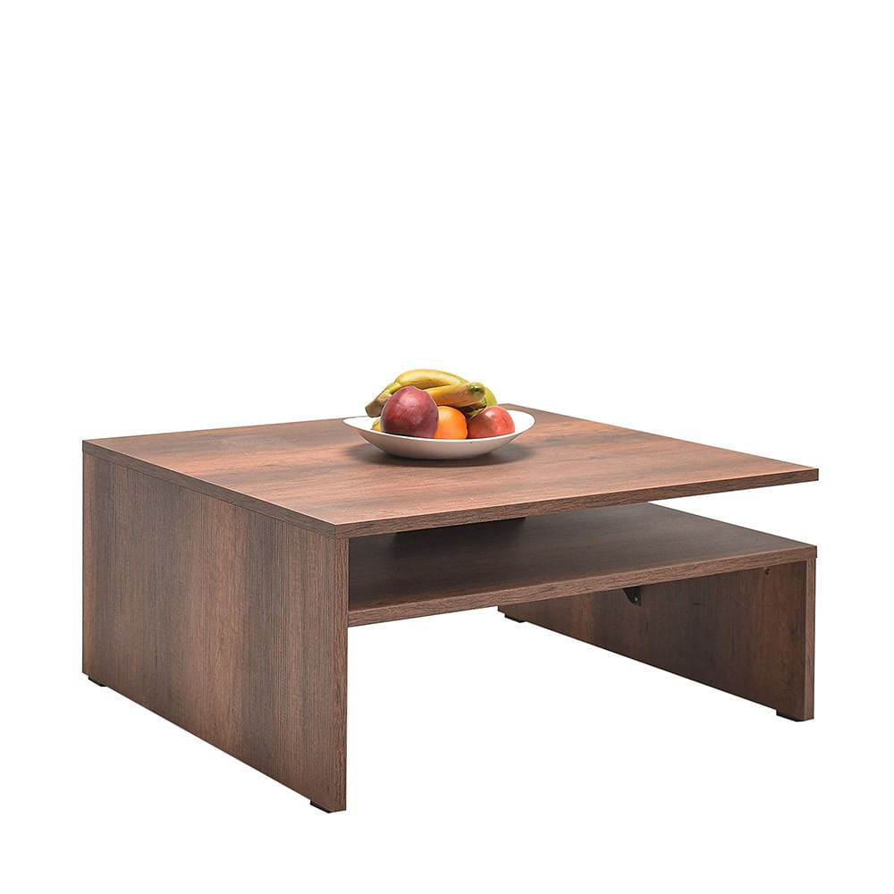 Masuta de cafea, Hanah Home, pal melaminat, nuc, 90x90x42 cm, 479ADR1806 — imaginea 2