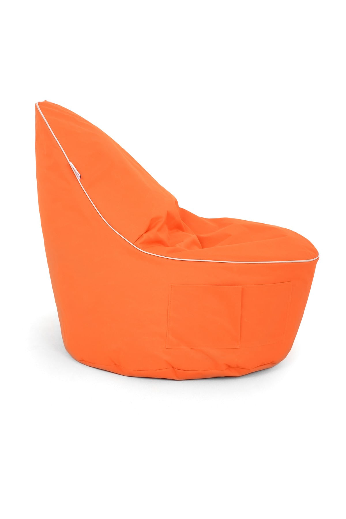 Fotoliu puf, Atelier Del Sofa, poliester impermeabil, portocaliu, 80x75x30 cm — imaginea 2