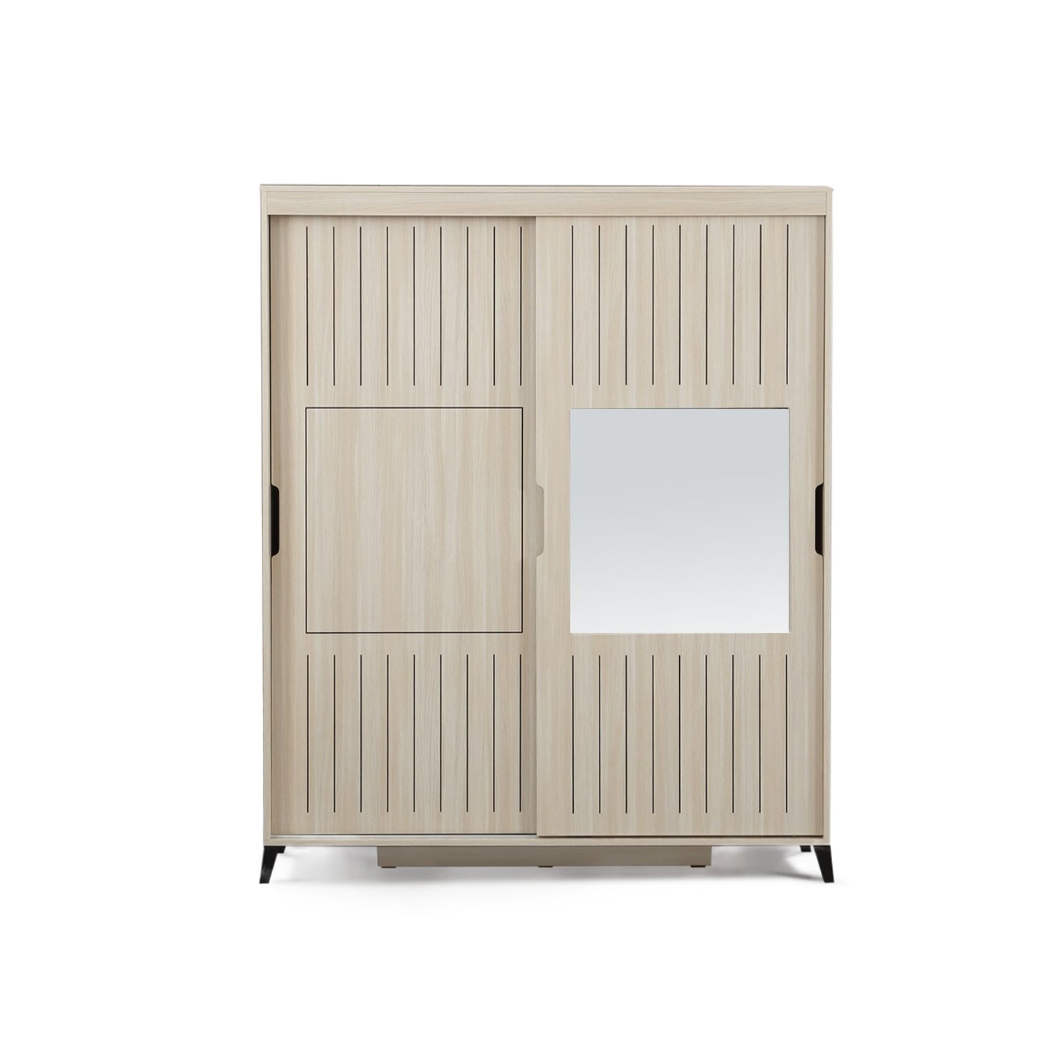 Sifonier, Hanah Home, pal melaminat, stejar, 150x216x60 cm — imaginea 7