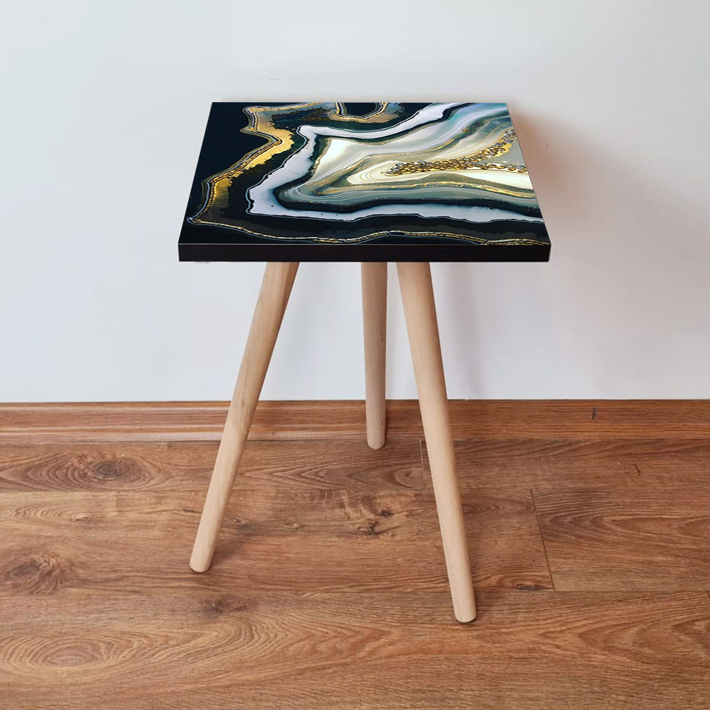 Masa laterala, Hanah Home, mdf, multicolor, 35x35x42 cm, 481LNA1891