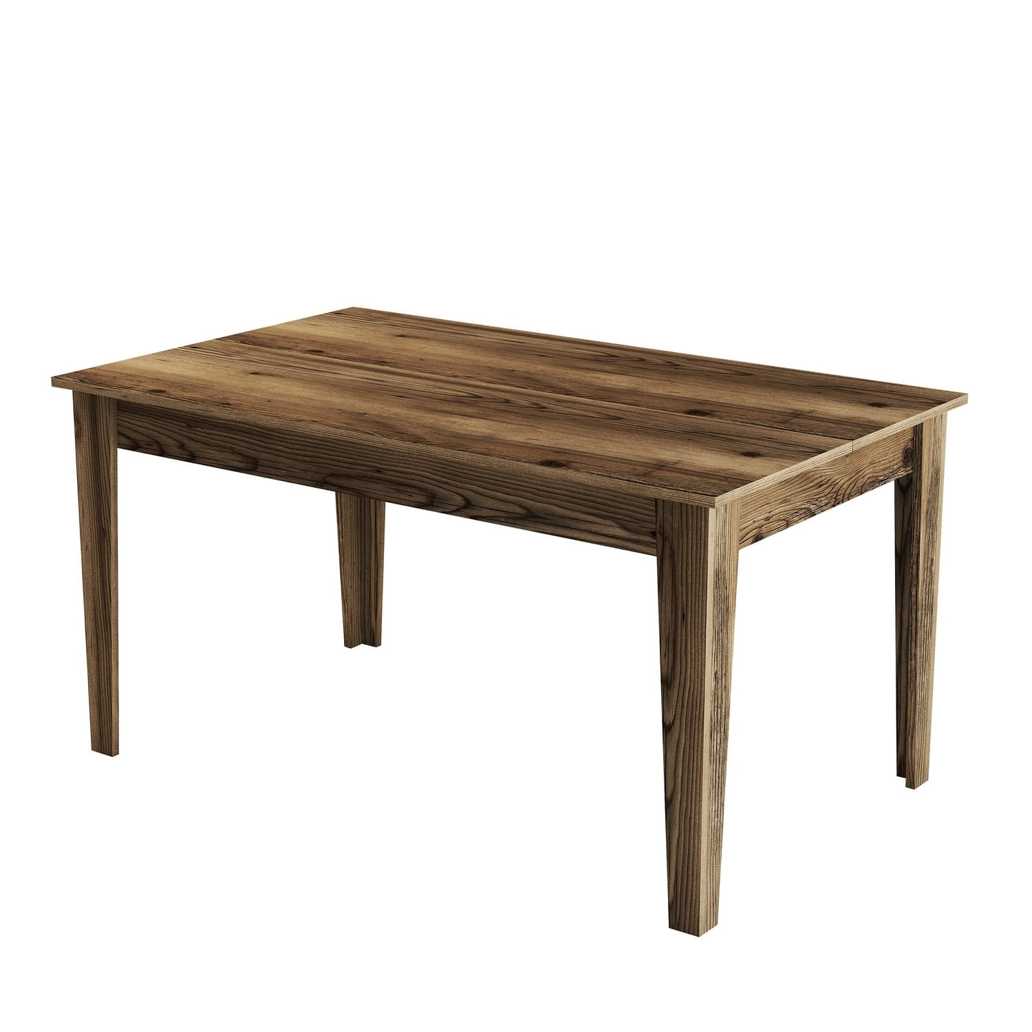Masa de dining, Hanah Home, PAL melaminat, nuc, 145x88x75 cm — imaginea 4