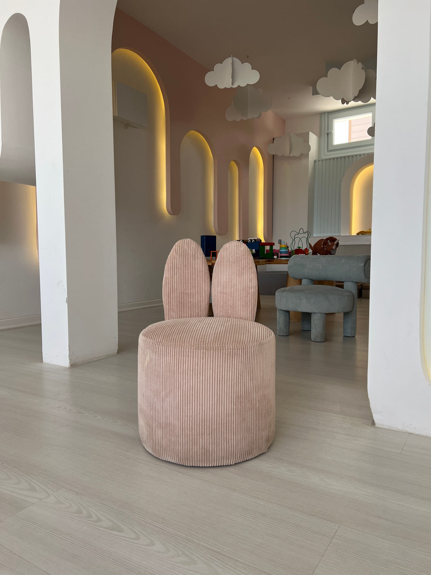 Fotoliu, Atelier Del Sofa, poliester, roz, 39x39x58 cm — imaginea 2